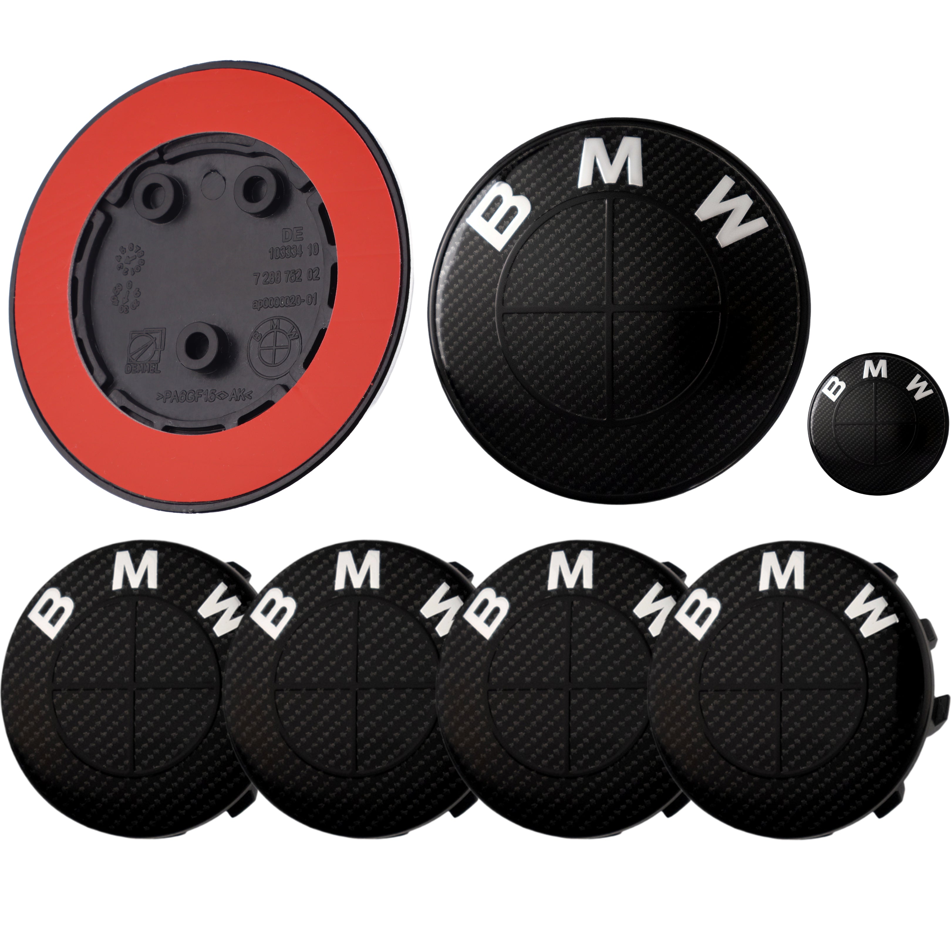 BMW Badge | Black Carbon