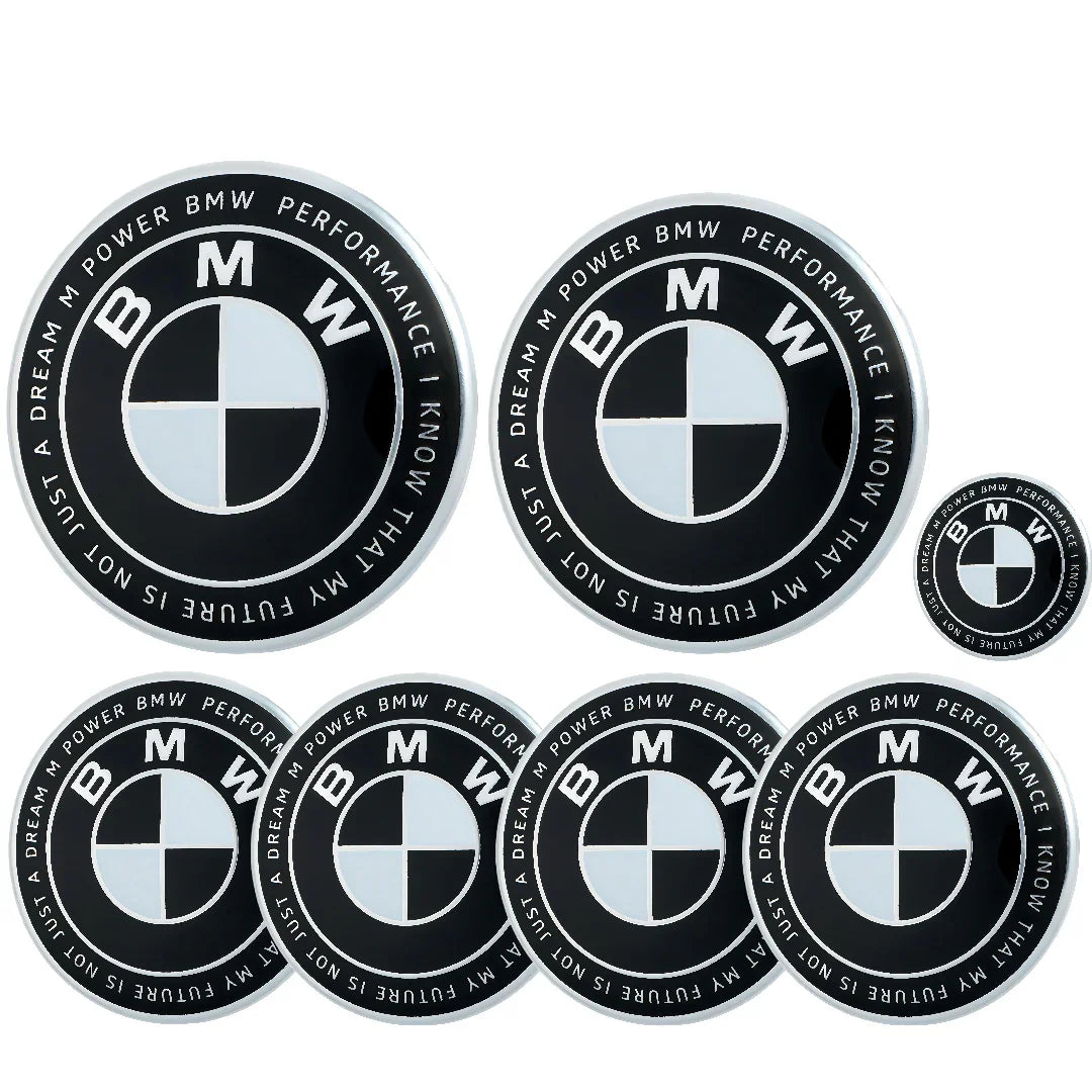BMW Heritage Emblem | Black & White