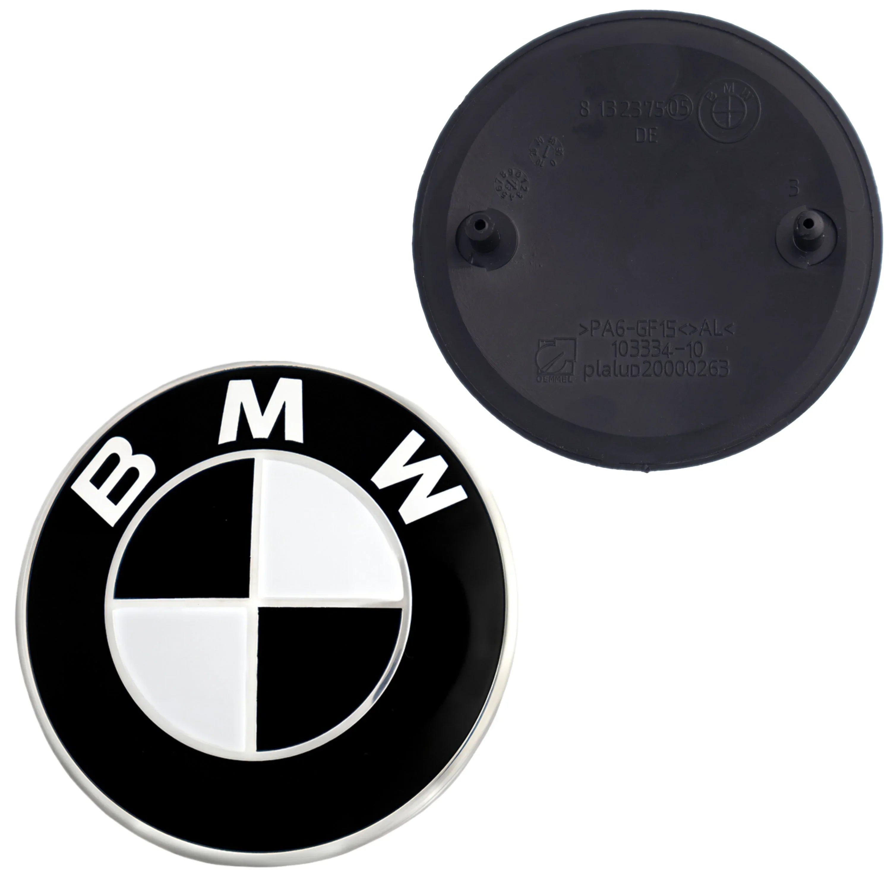 Emblem | Schwarz & Weiß - BMW Kompatibel