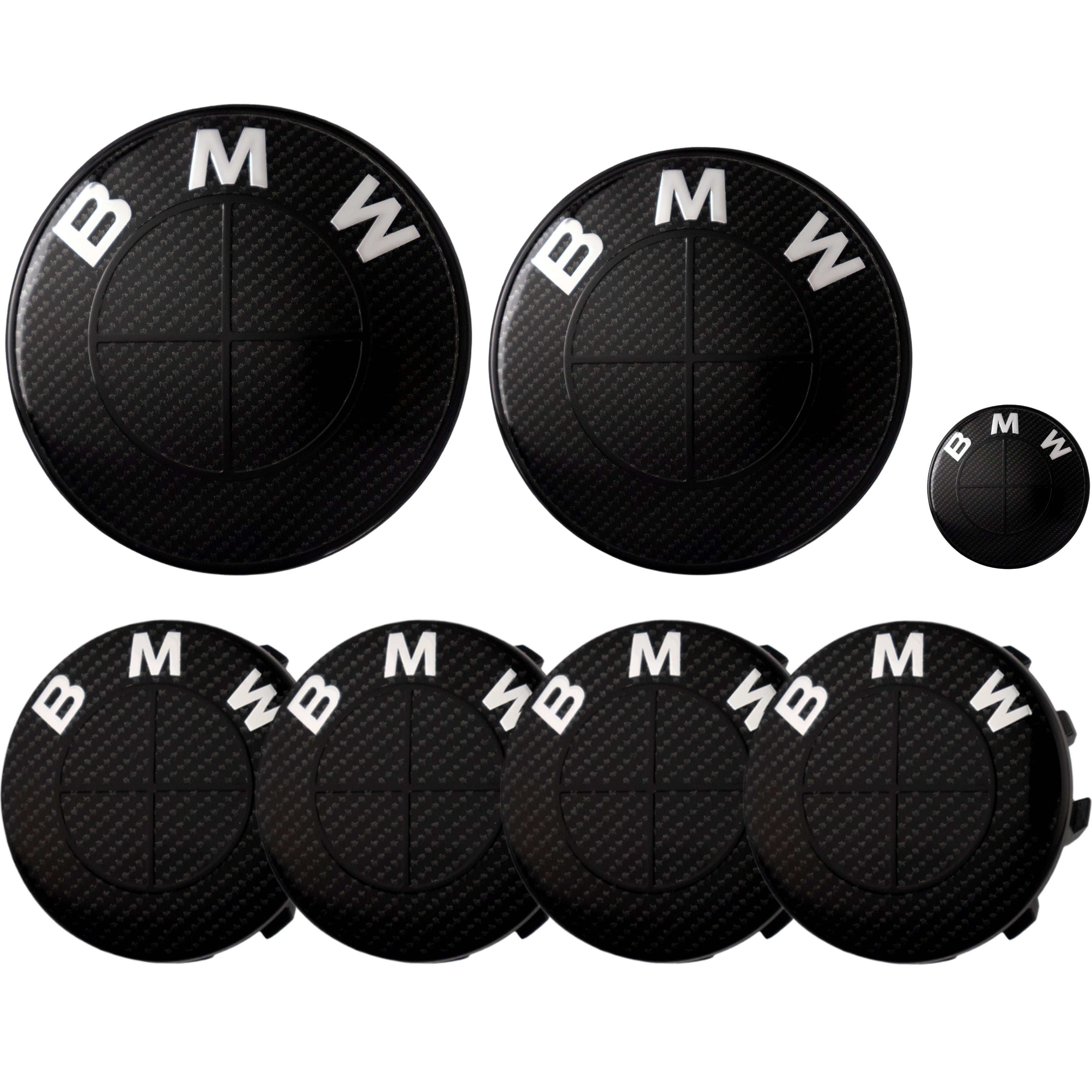 BMW Badge | Black Carbon