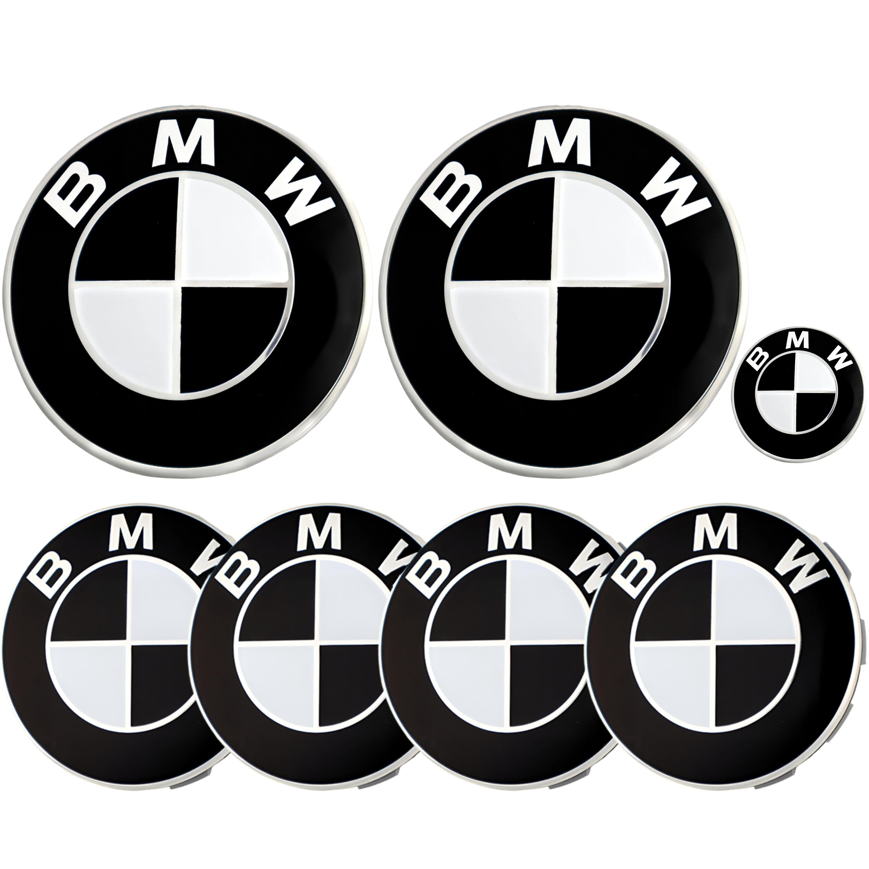 Emblem | Schwarz & Weiß - BMW Kompatibel