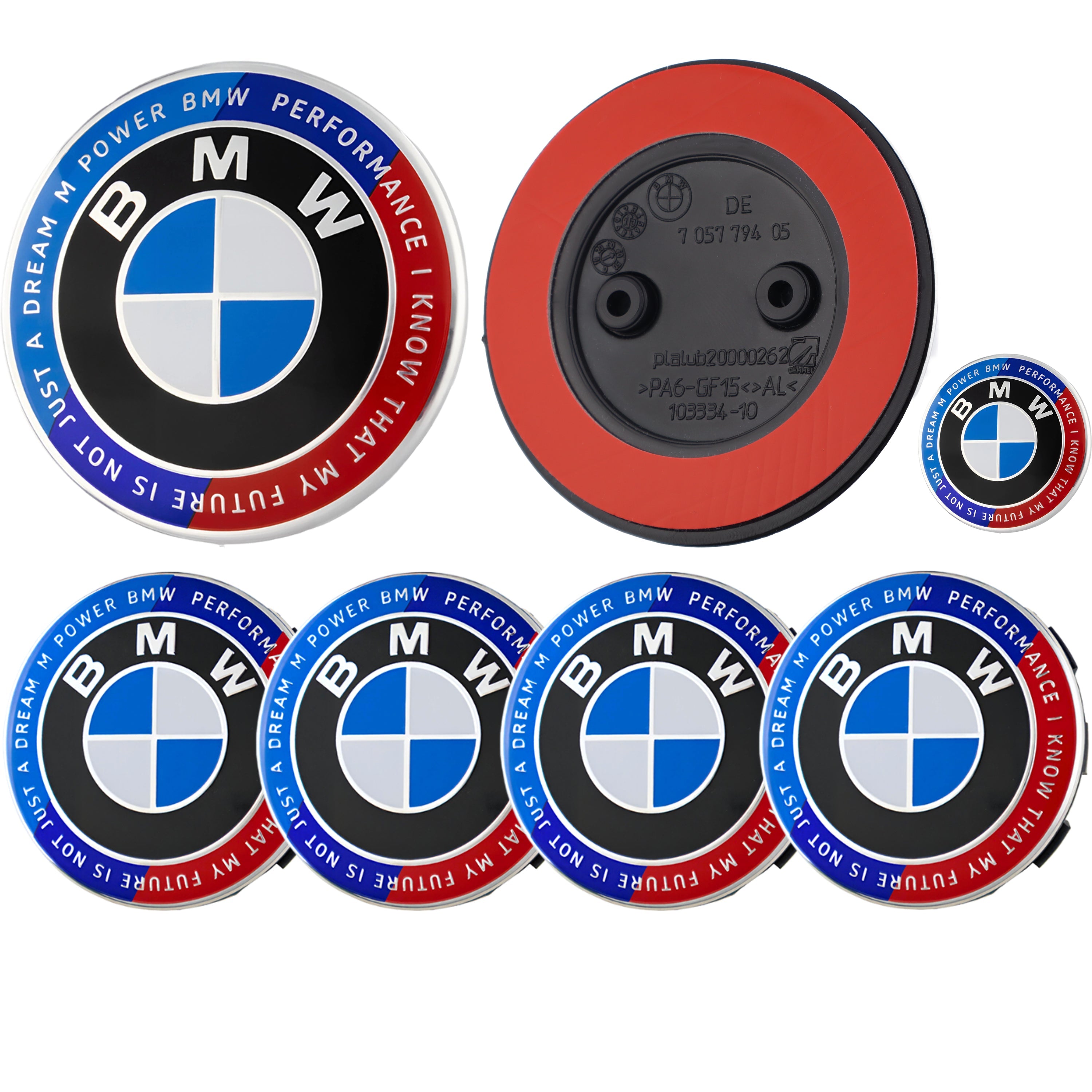 BMW Heritage Emblem | Blue & Red
