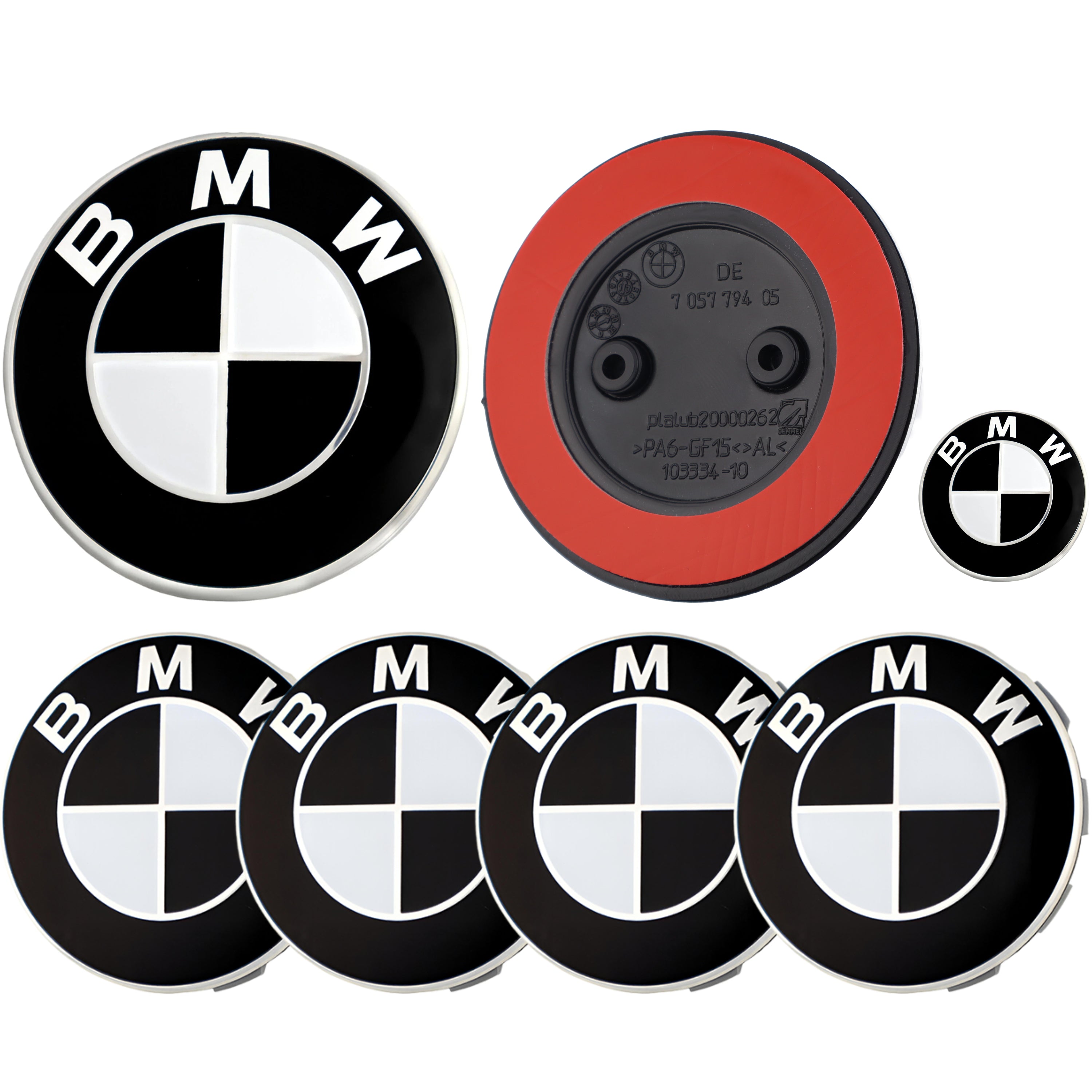 Emblem | Schwarz & Weiß - BMW Kompatibel