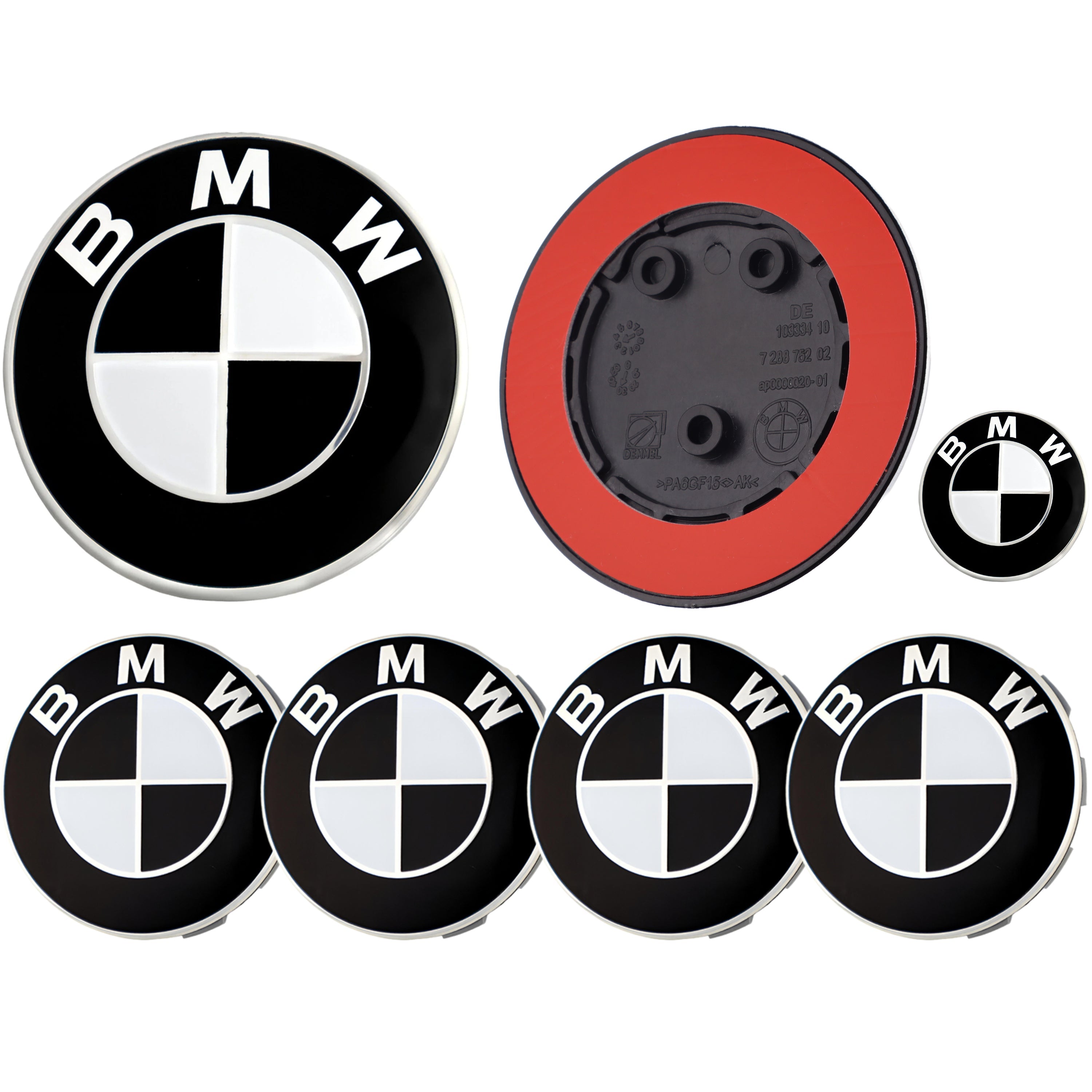 Emblem | Schwarz & Weiß - BMW Kompatibel