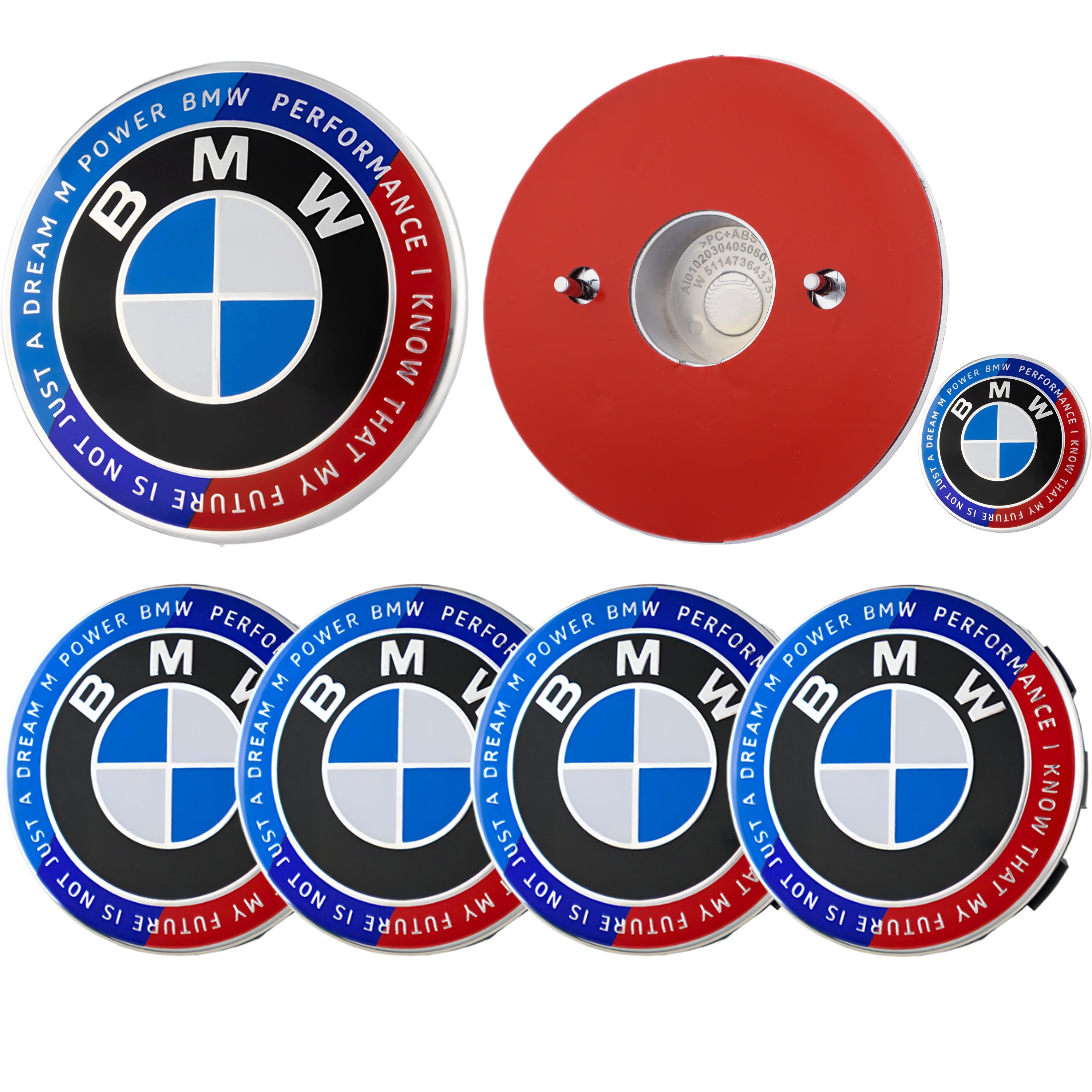 BMW Heritage Emblem | Blue & Red