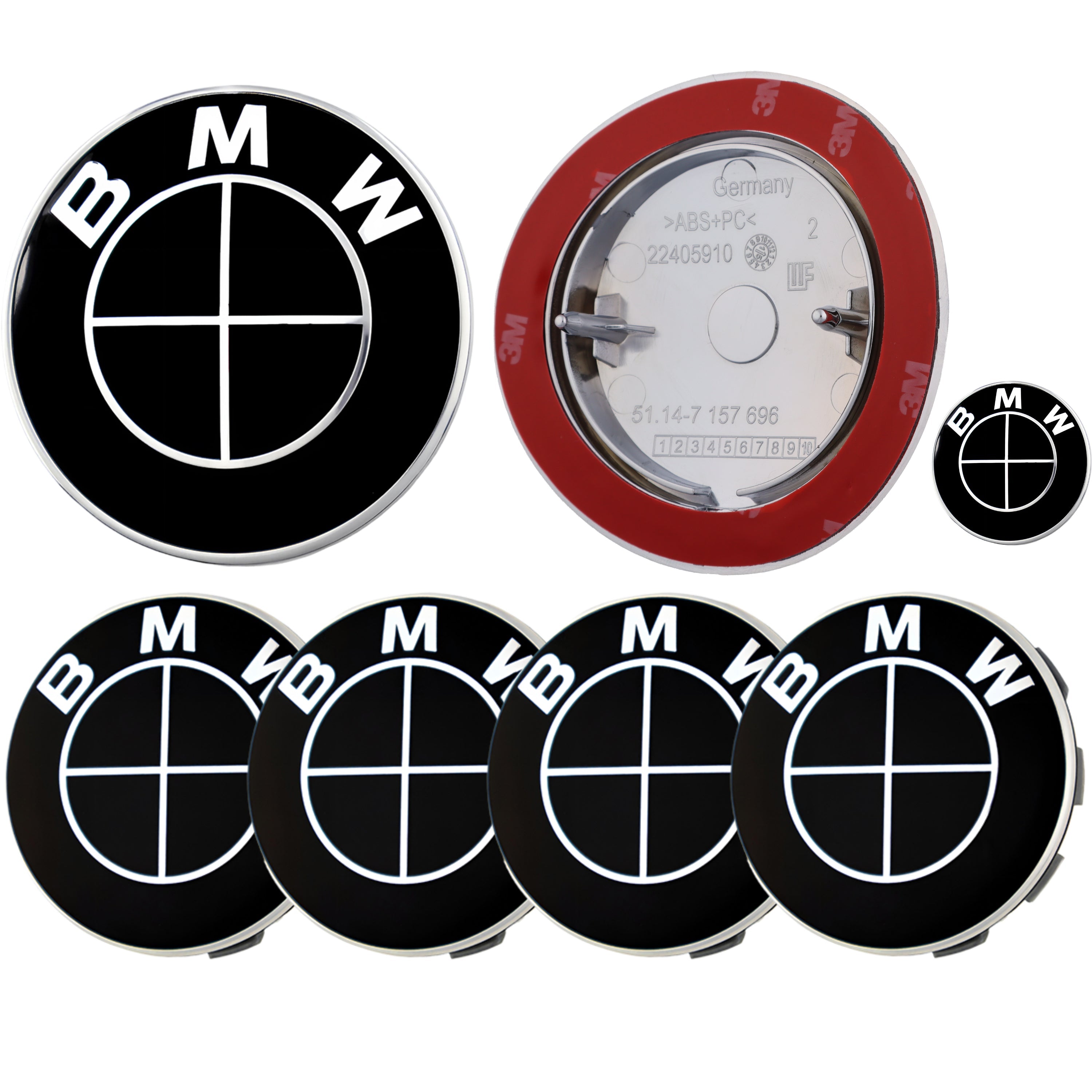 BMW Emblem | Full Black