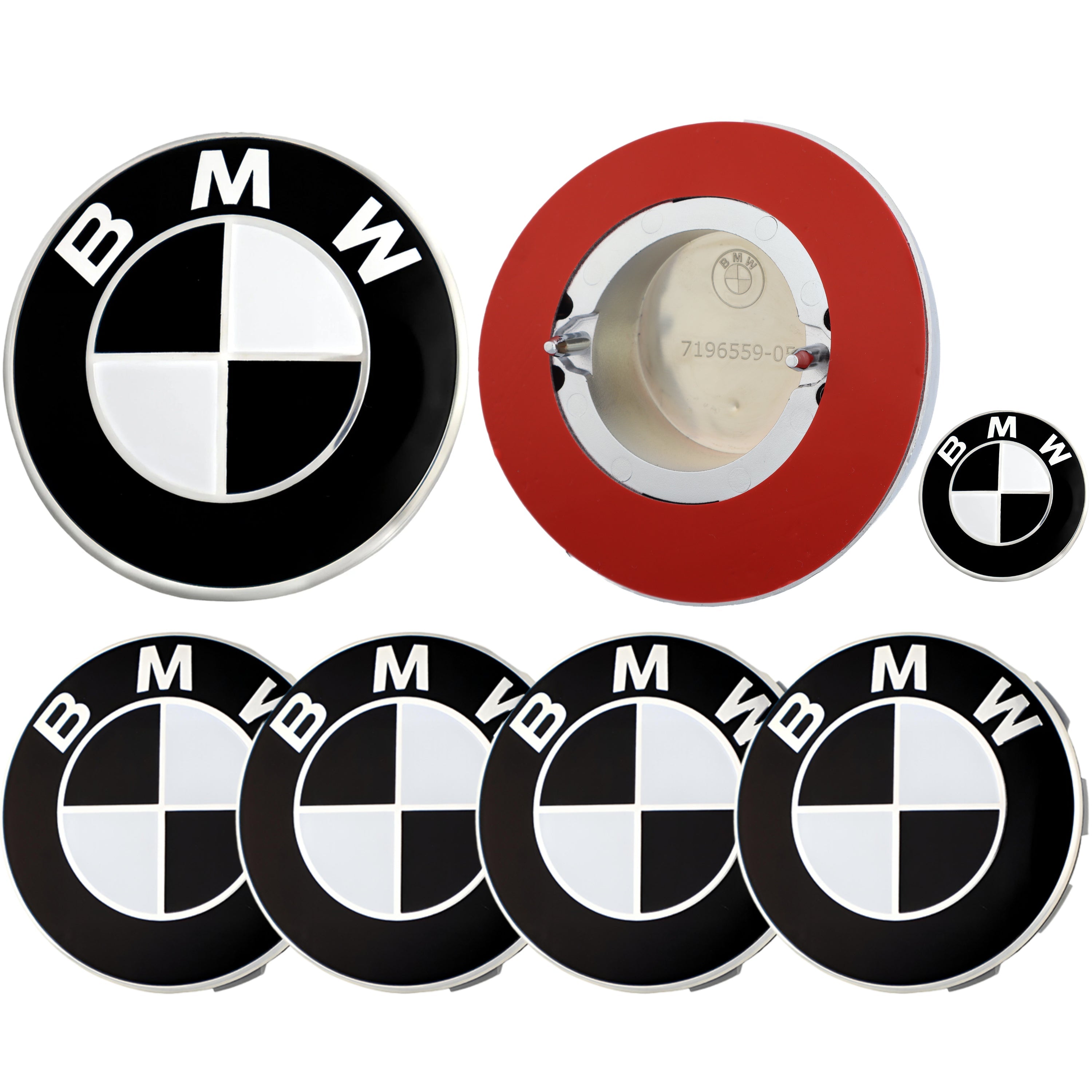 Emblem | Schwarz & Weiß - BMW Kompatibel