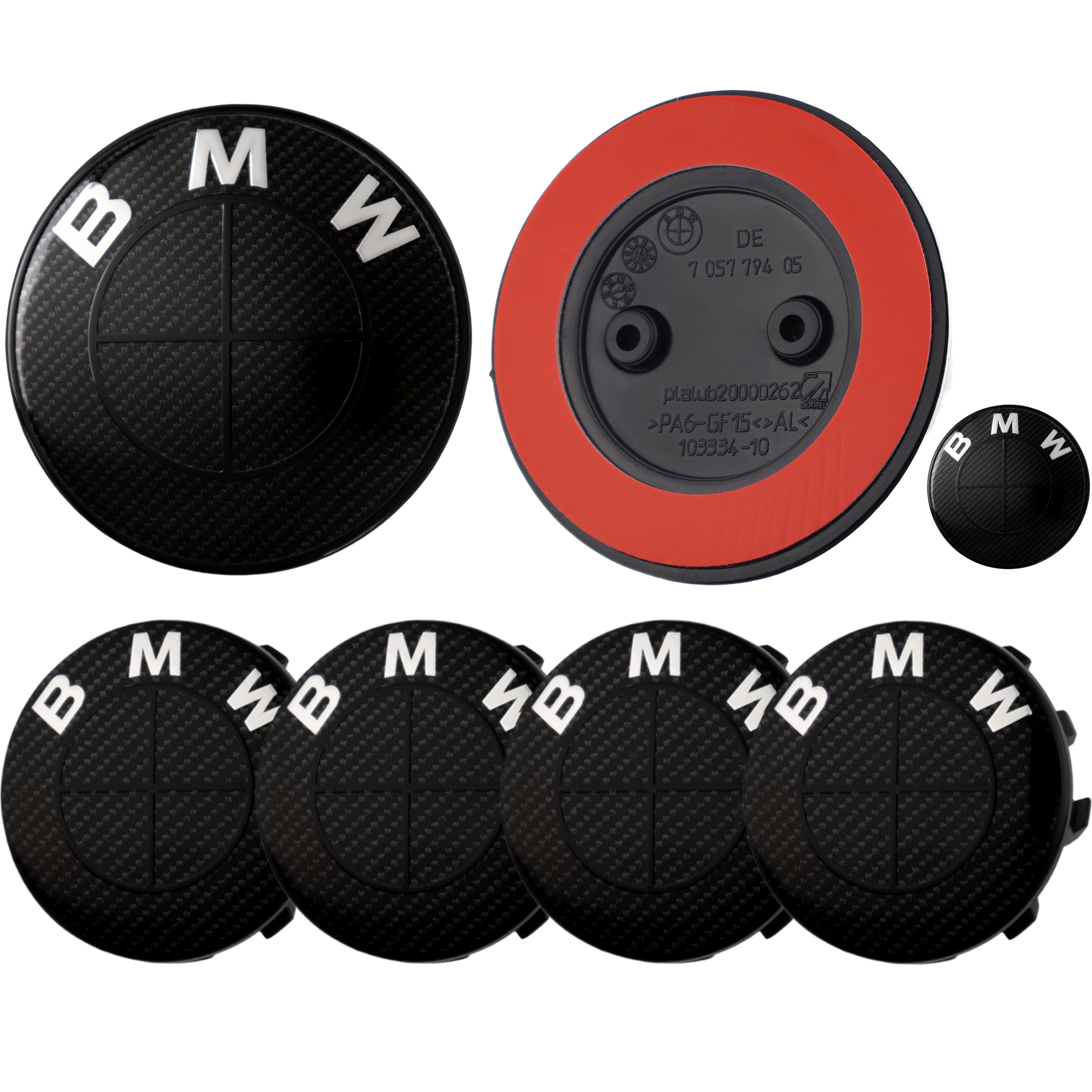 BMW Badge | Black Carbon