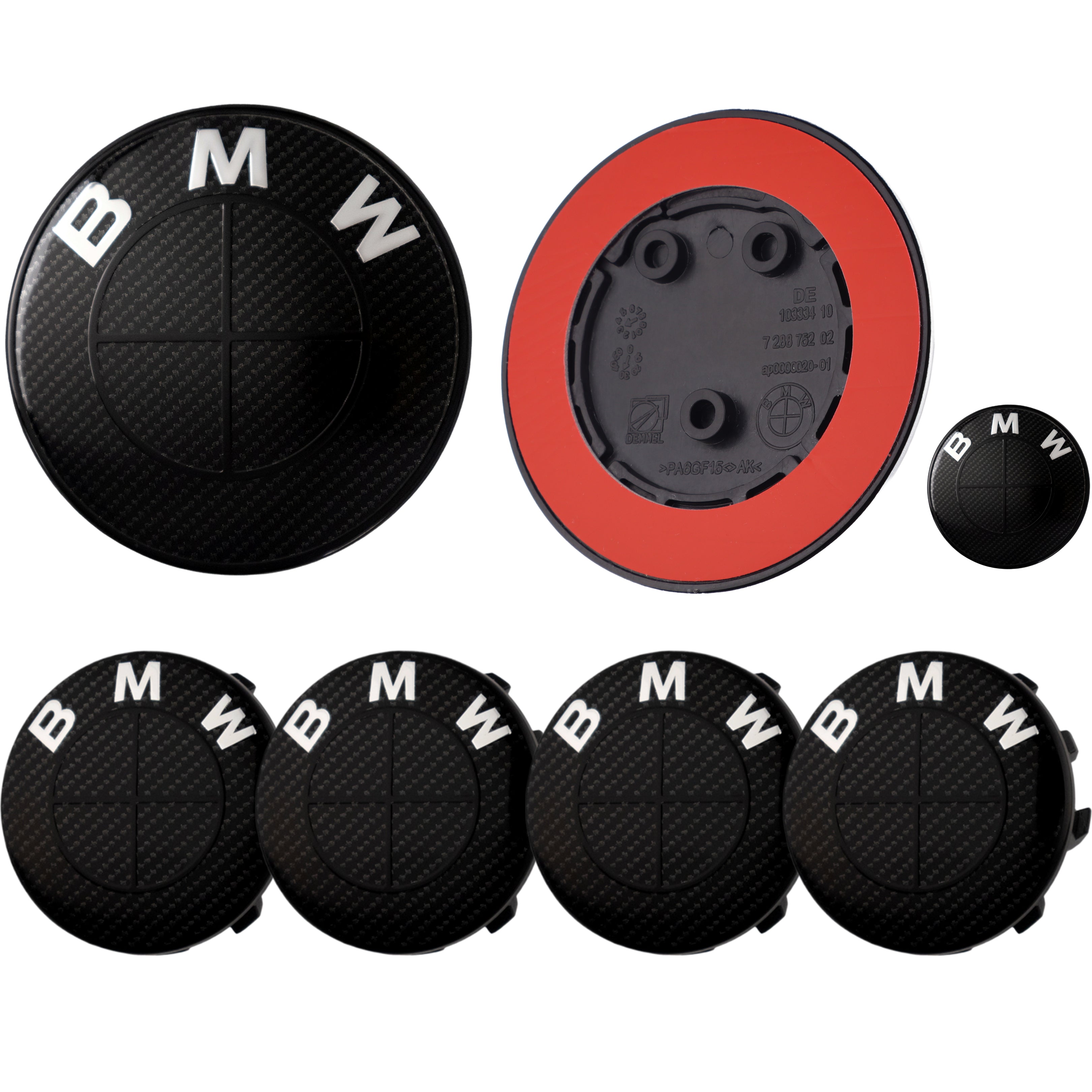 BMW Badge | Black Carbon