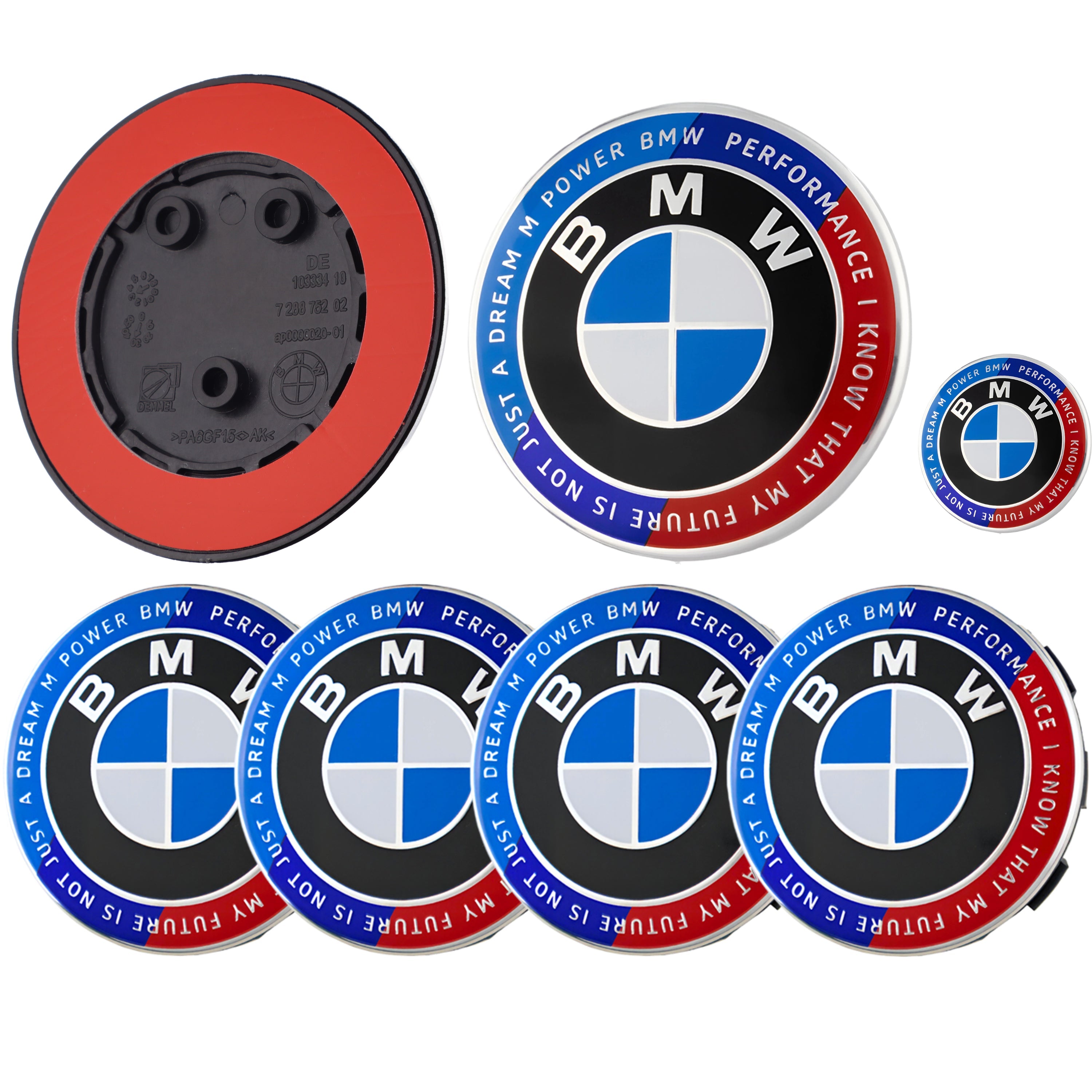 BMW Heritage Emblem | Blue & Red