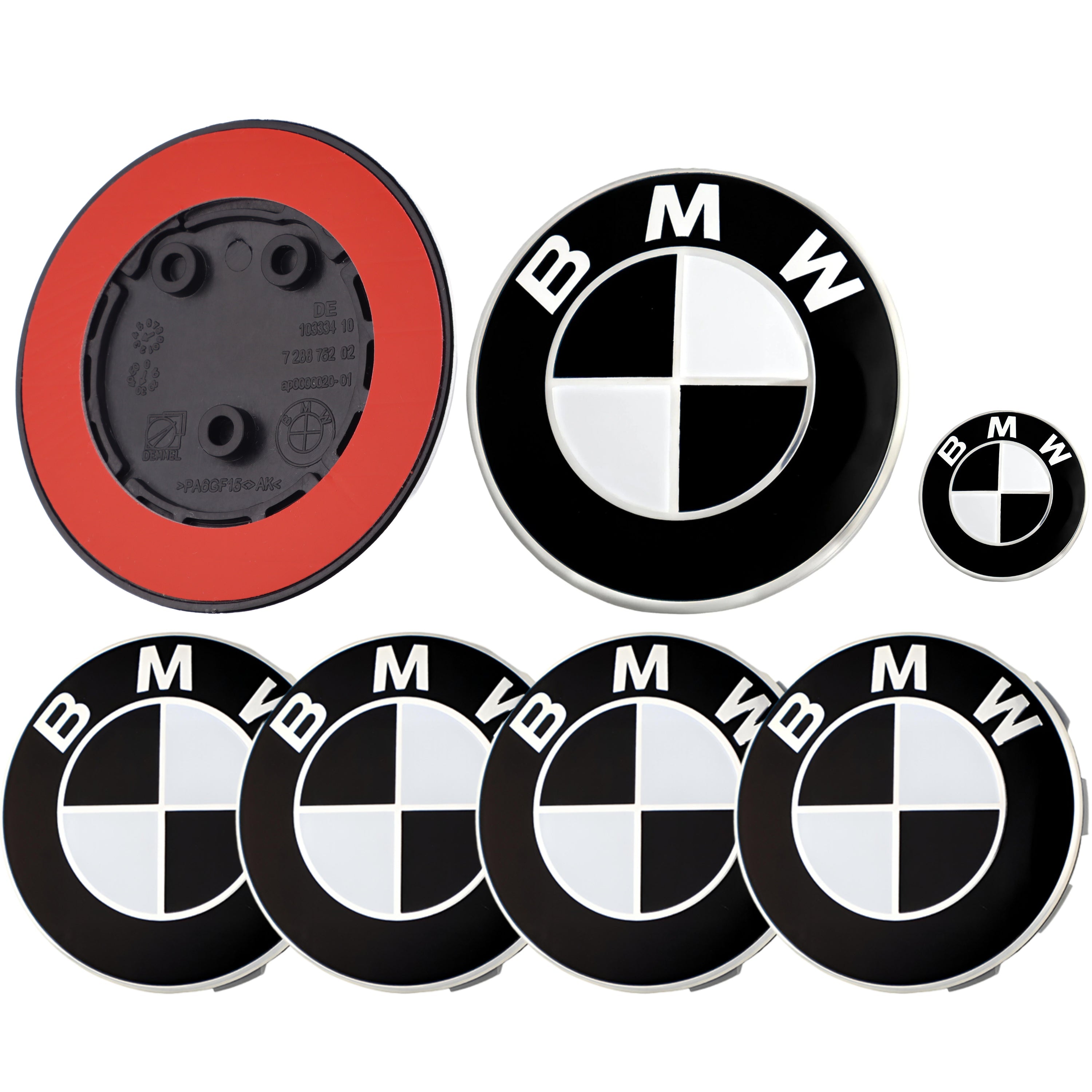 Emblem | Schwarz & Weiß - BMW Kompatibel