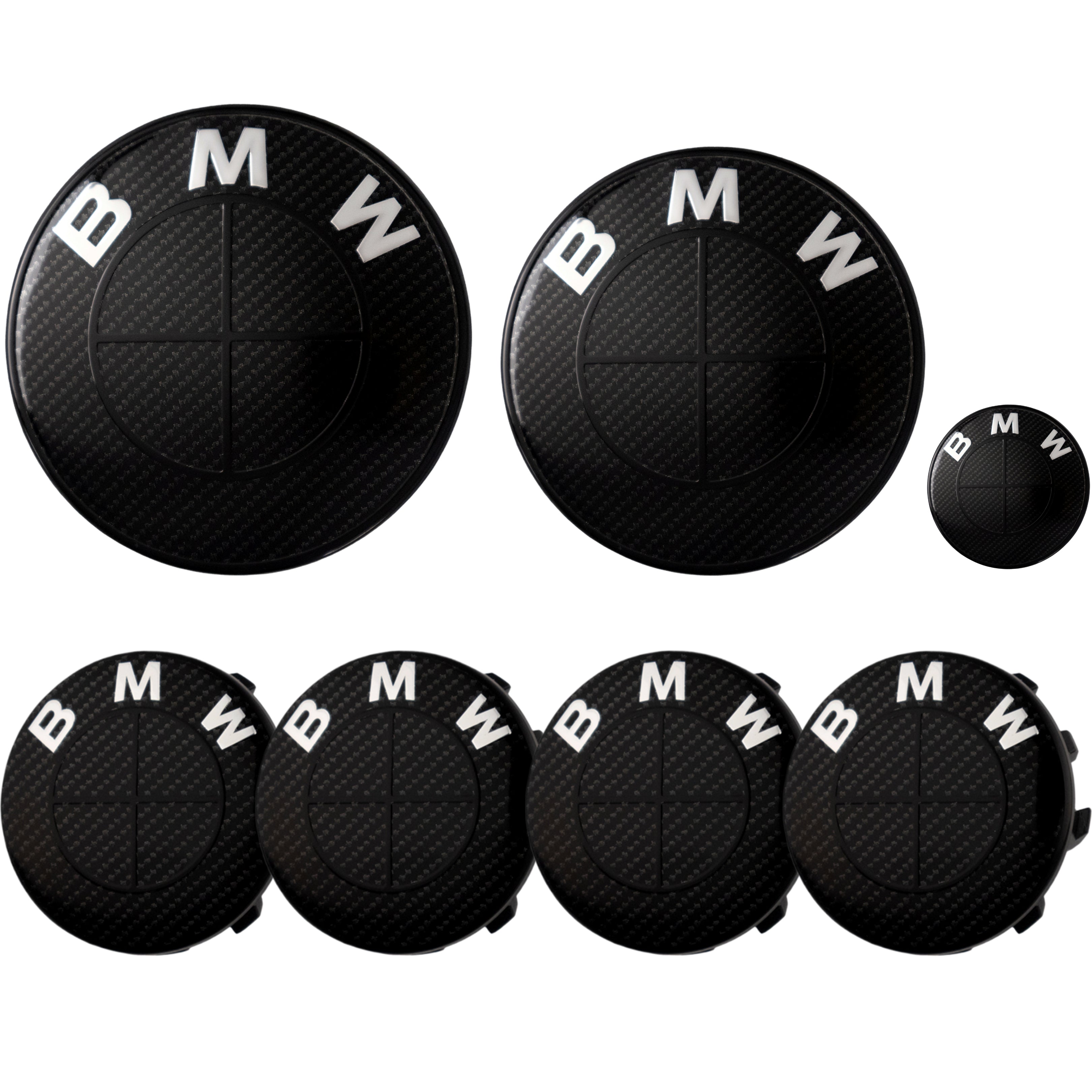 BMW Badge | Black Carbon