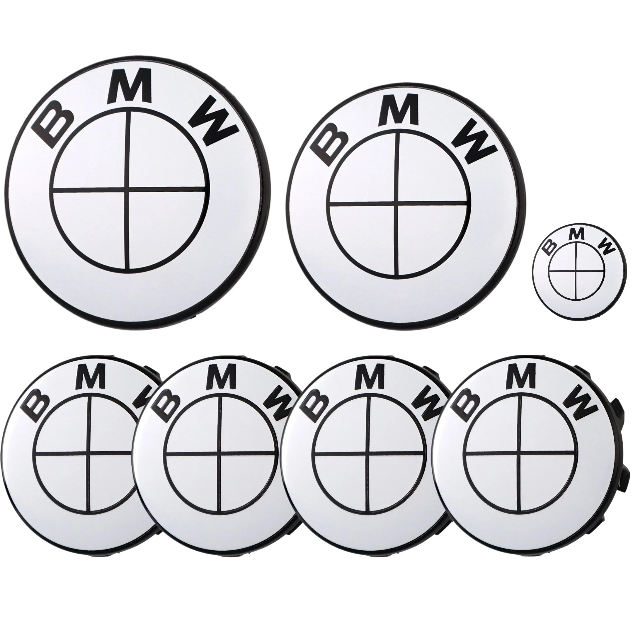 BMW Emblem | Gloss White