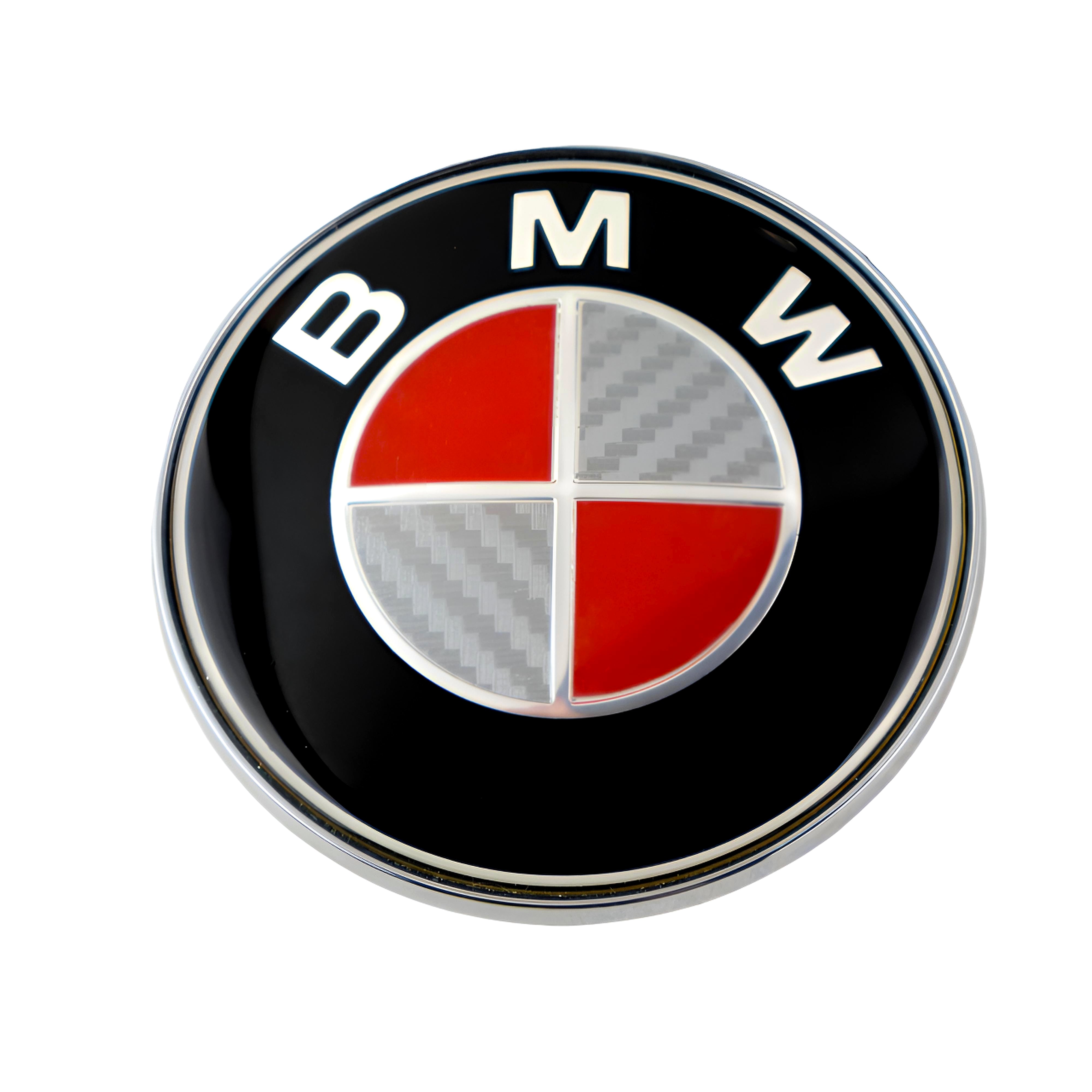 BMW Badge | Red & Grey