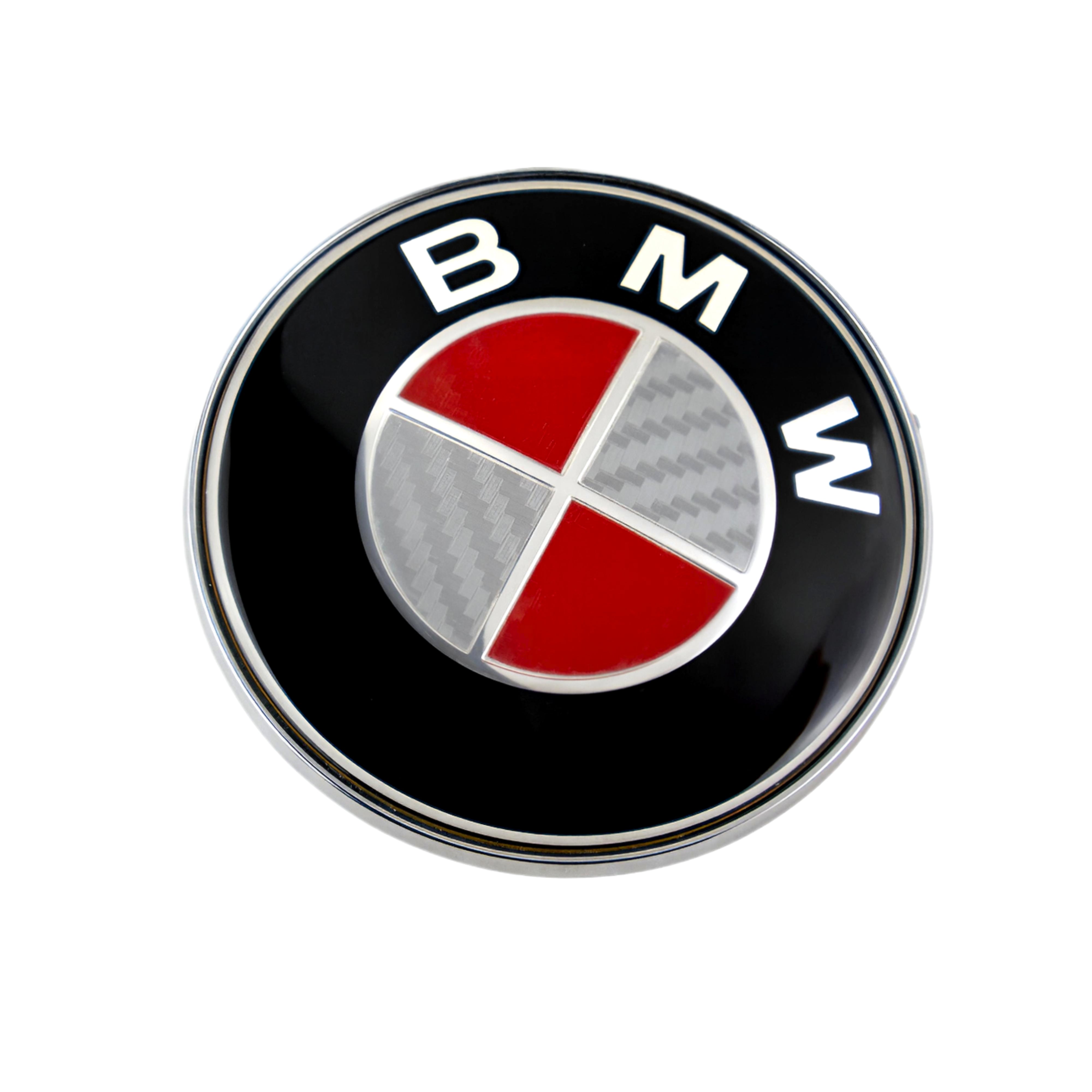 BMW Badge | Red & Grey