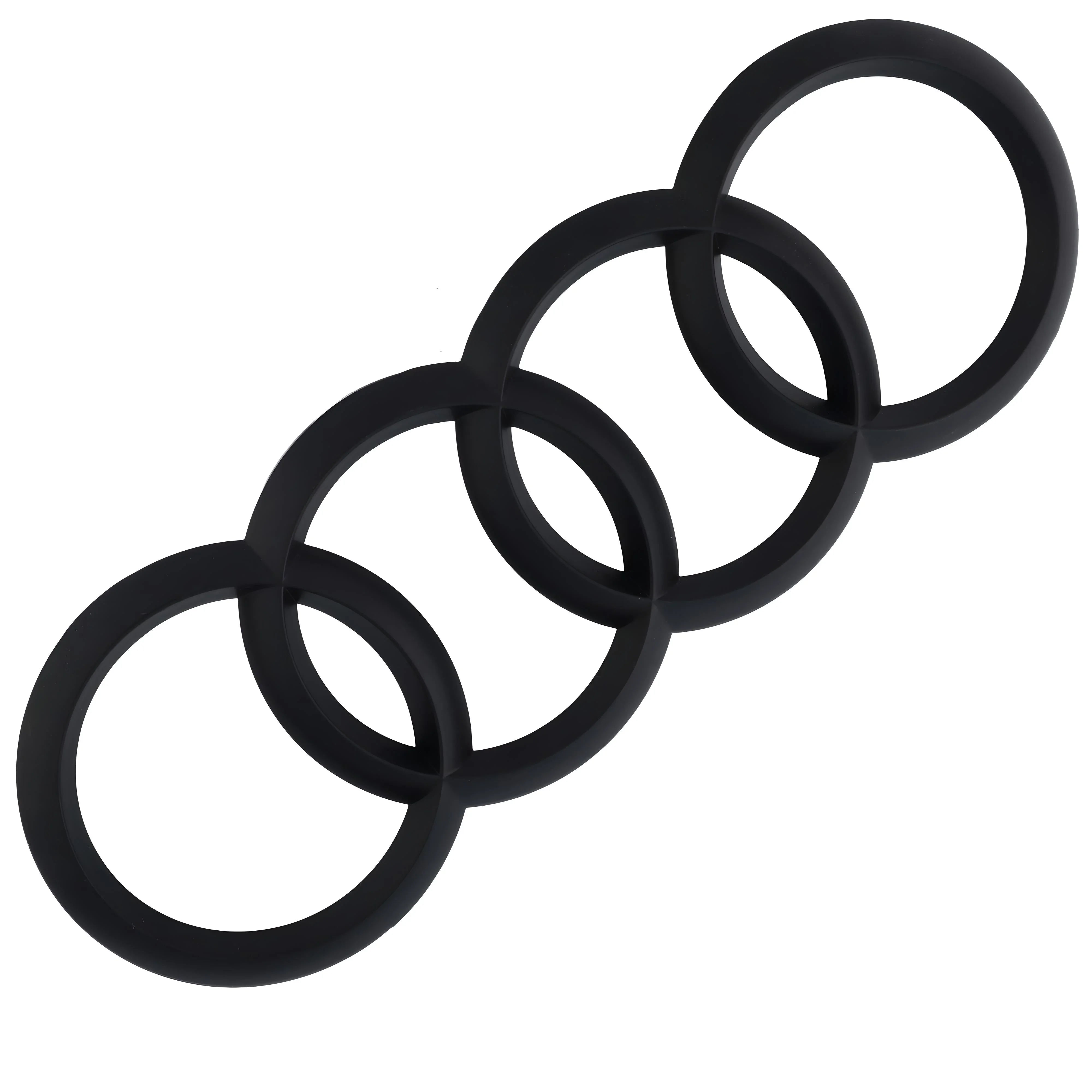 Audi Emblem | Matt Schwarz
