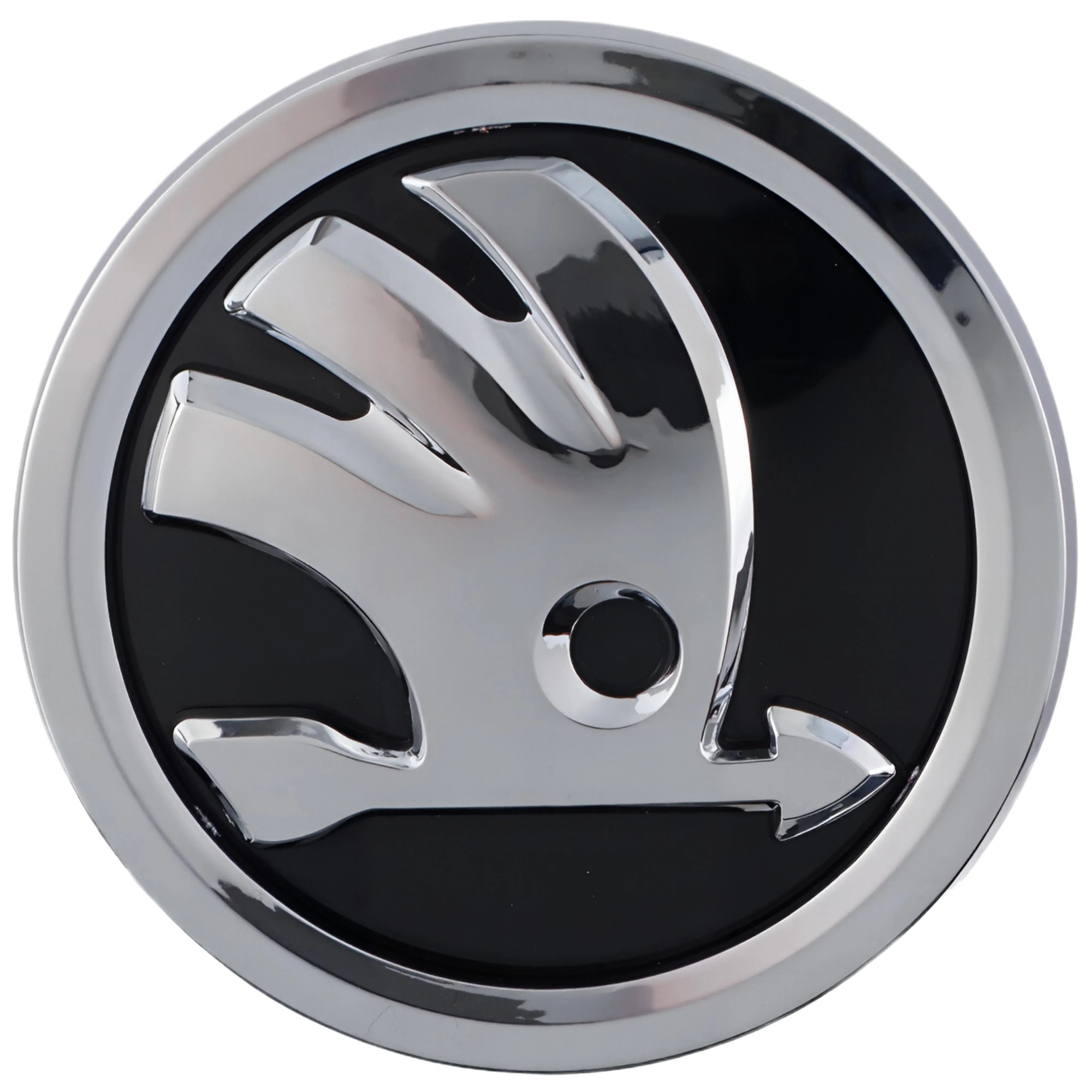 Skoda Emblem | Chrom Schwarz