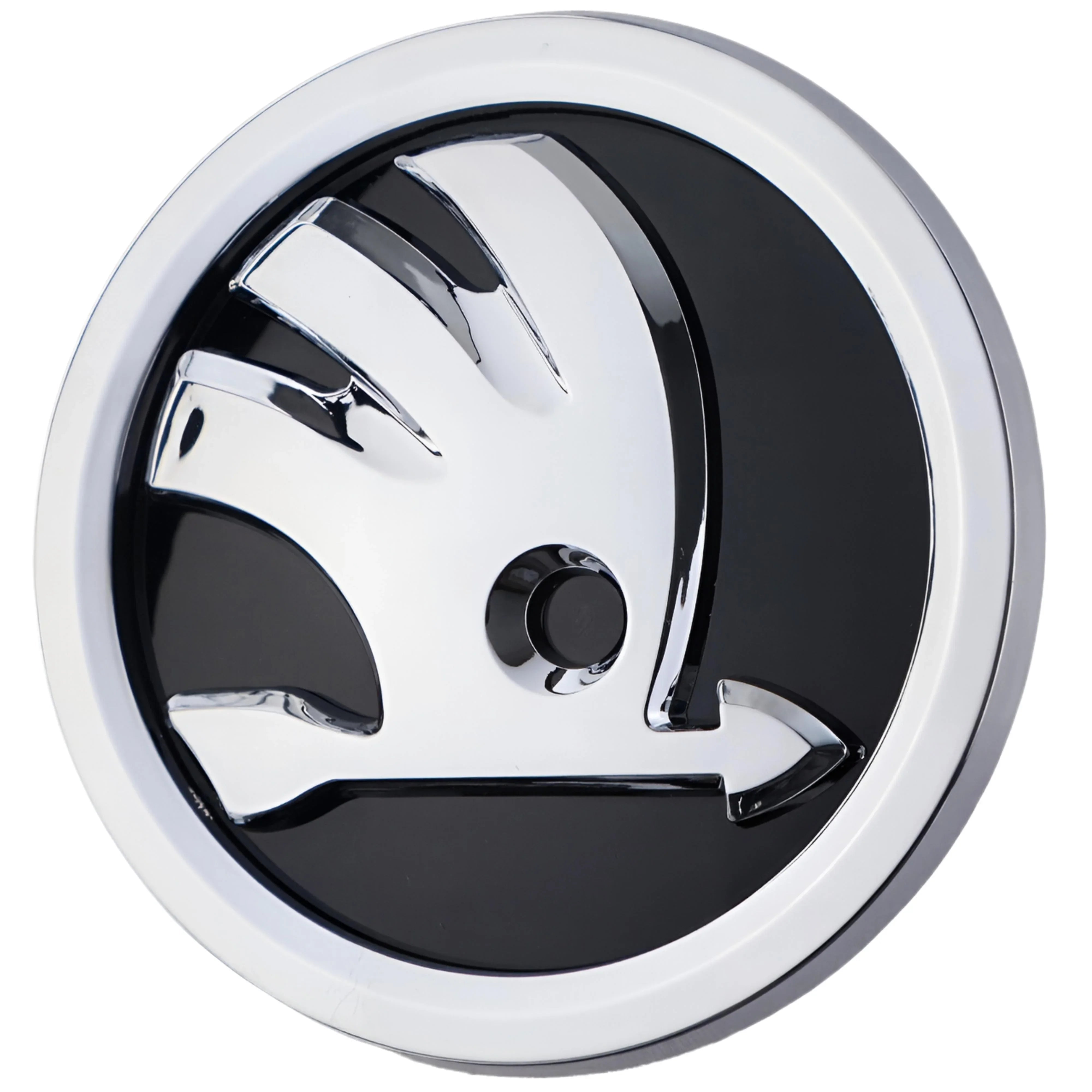 Skoda Emblem | Chrom Schwarz
