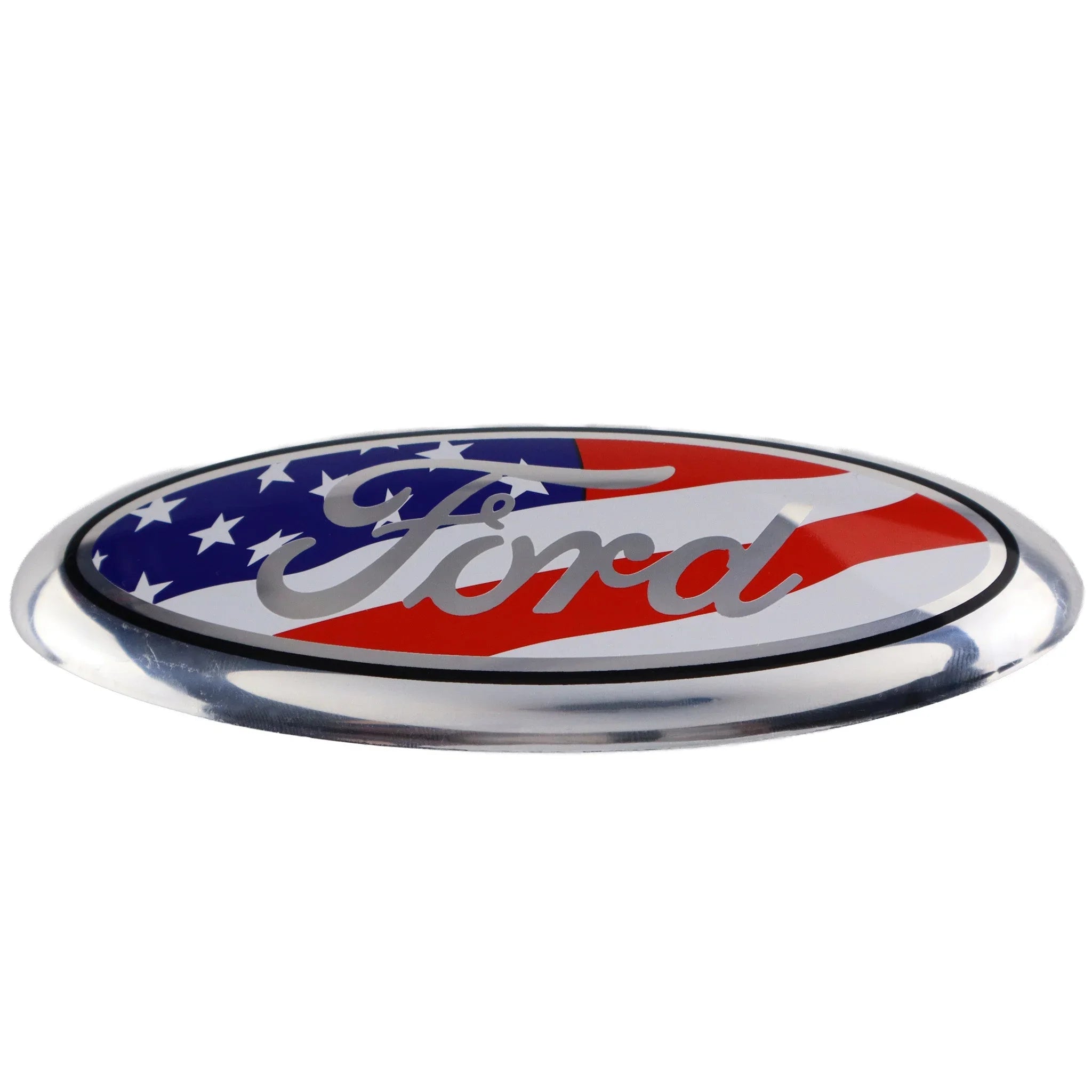 Ford Emblem Overlay | USA Flag