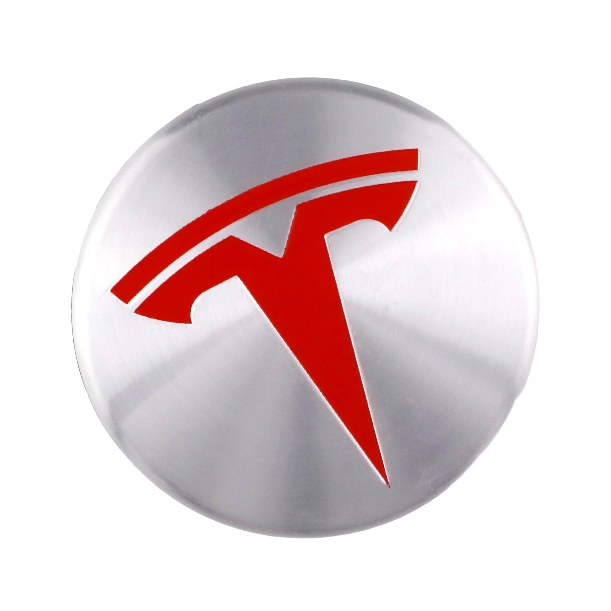 Tesla Radkappen | Chrom Rot