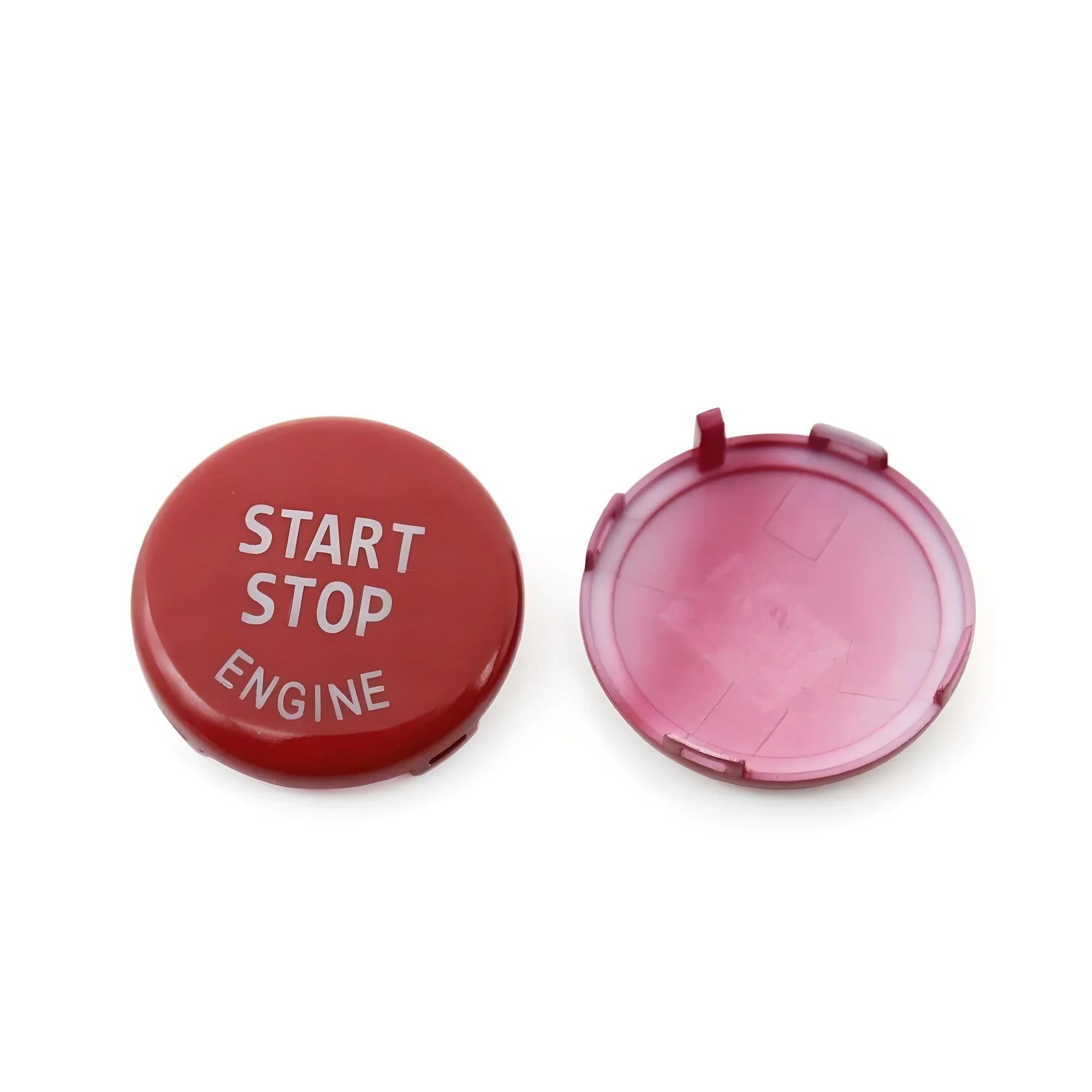 Start Stop Engine Button Cover – Red – Compatible with BMW Front