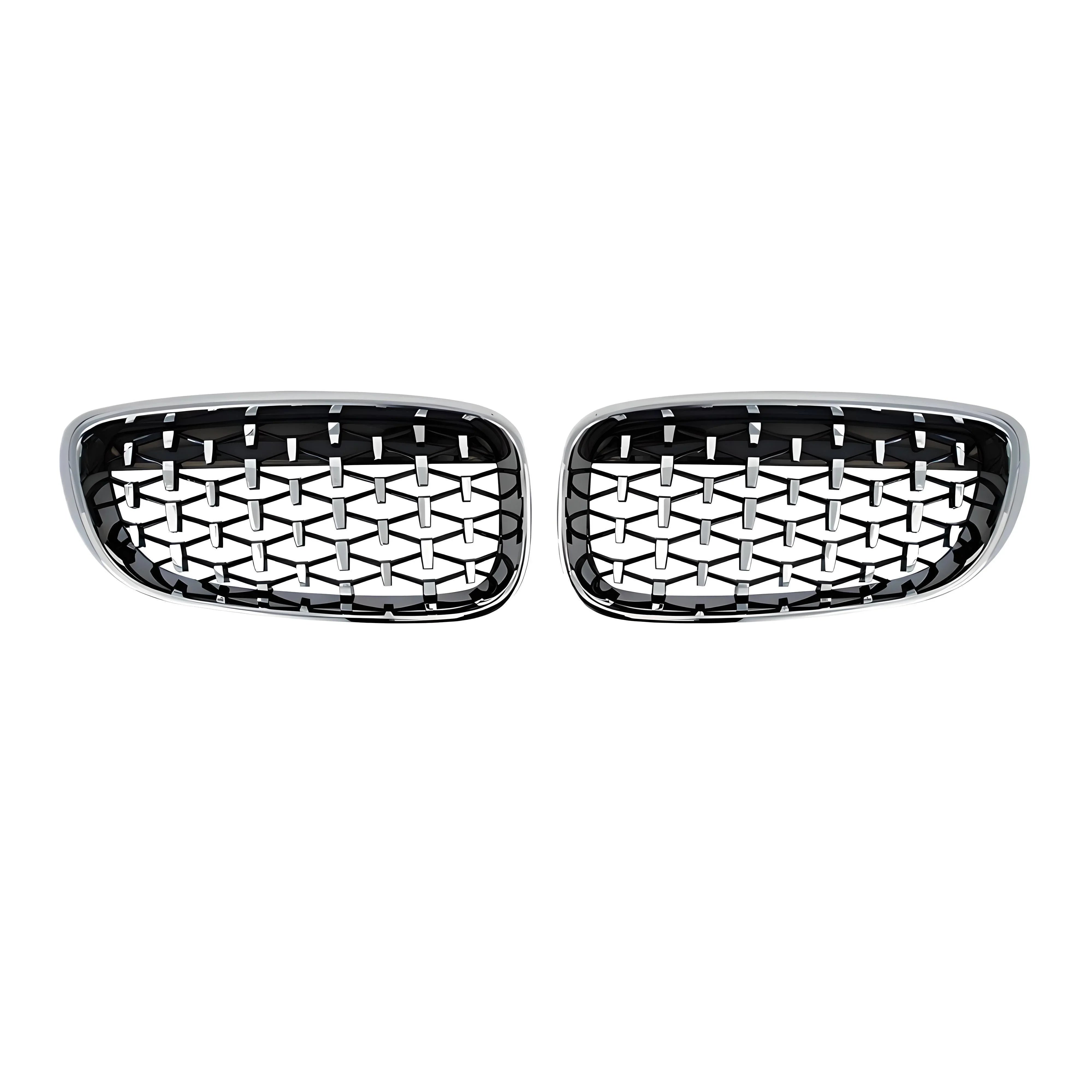 BMW 3 Series G20/Copilot front grille – gloss black with chrome trim – Front exterior