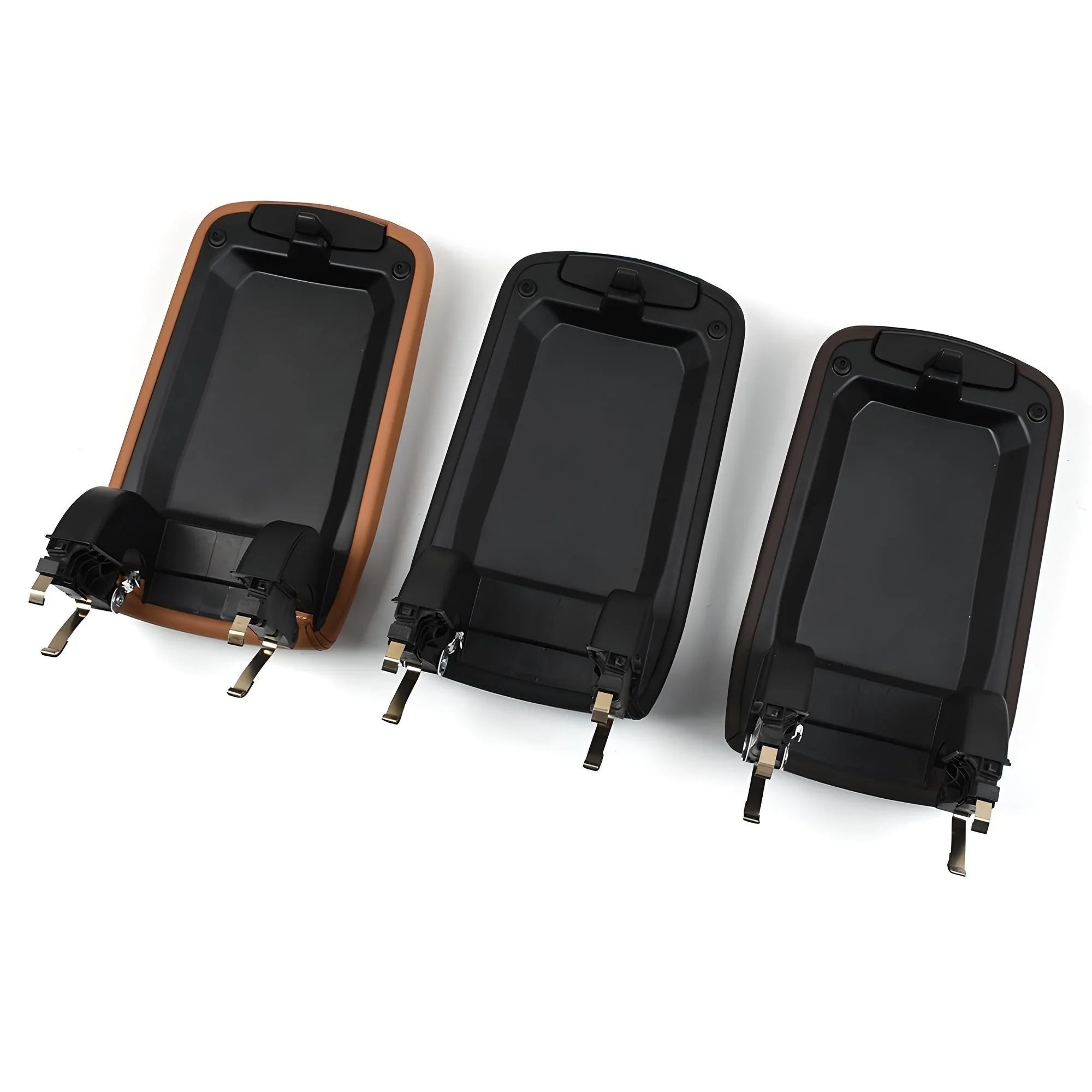 Car Armrest Box – Brown – Compatible with BMW X5 G05 E70 E71 – Interior Center Console