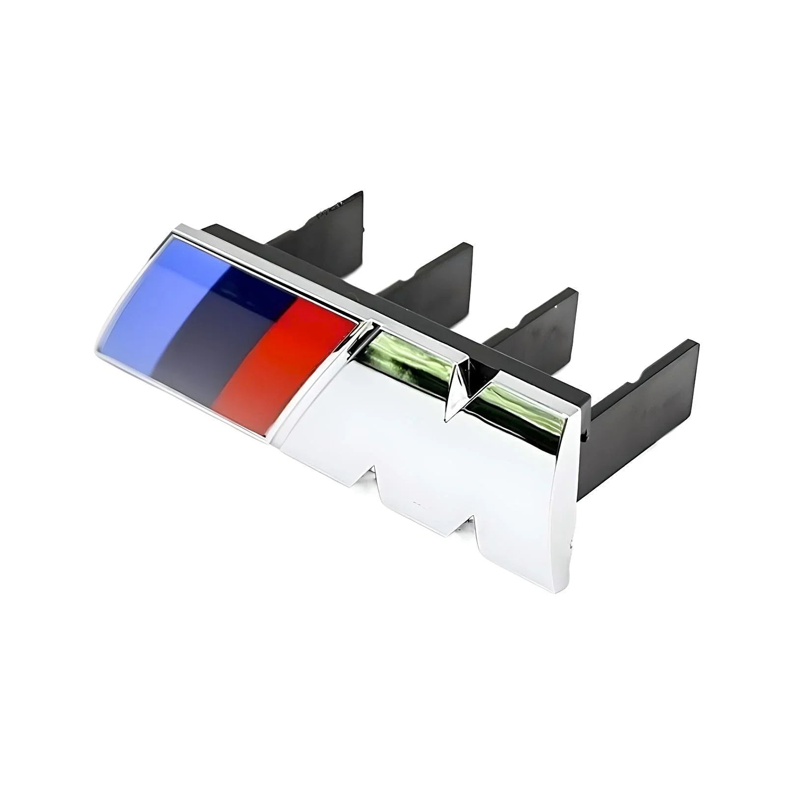 BMW M Emblem – Chrome with Blue and Red – Compatible with BMW Exterior