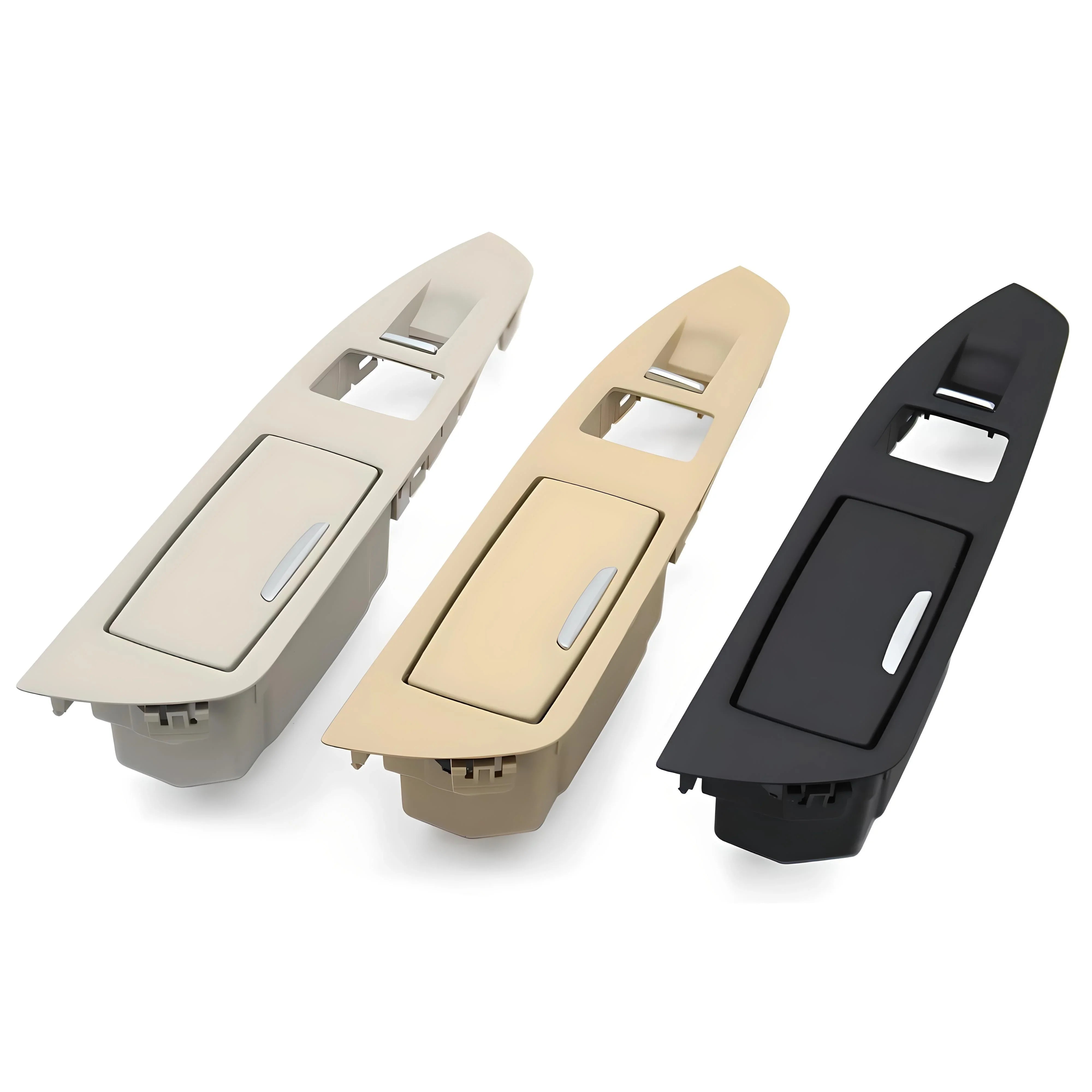 Car Armrest Storage Box Cover – Beige – Compatible with Audi A4 B6 B7 8E – Interior