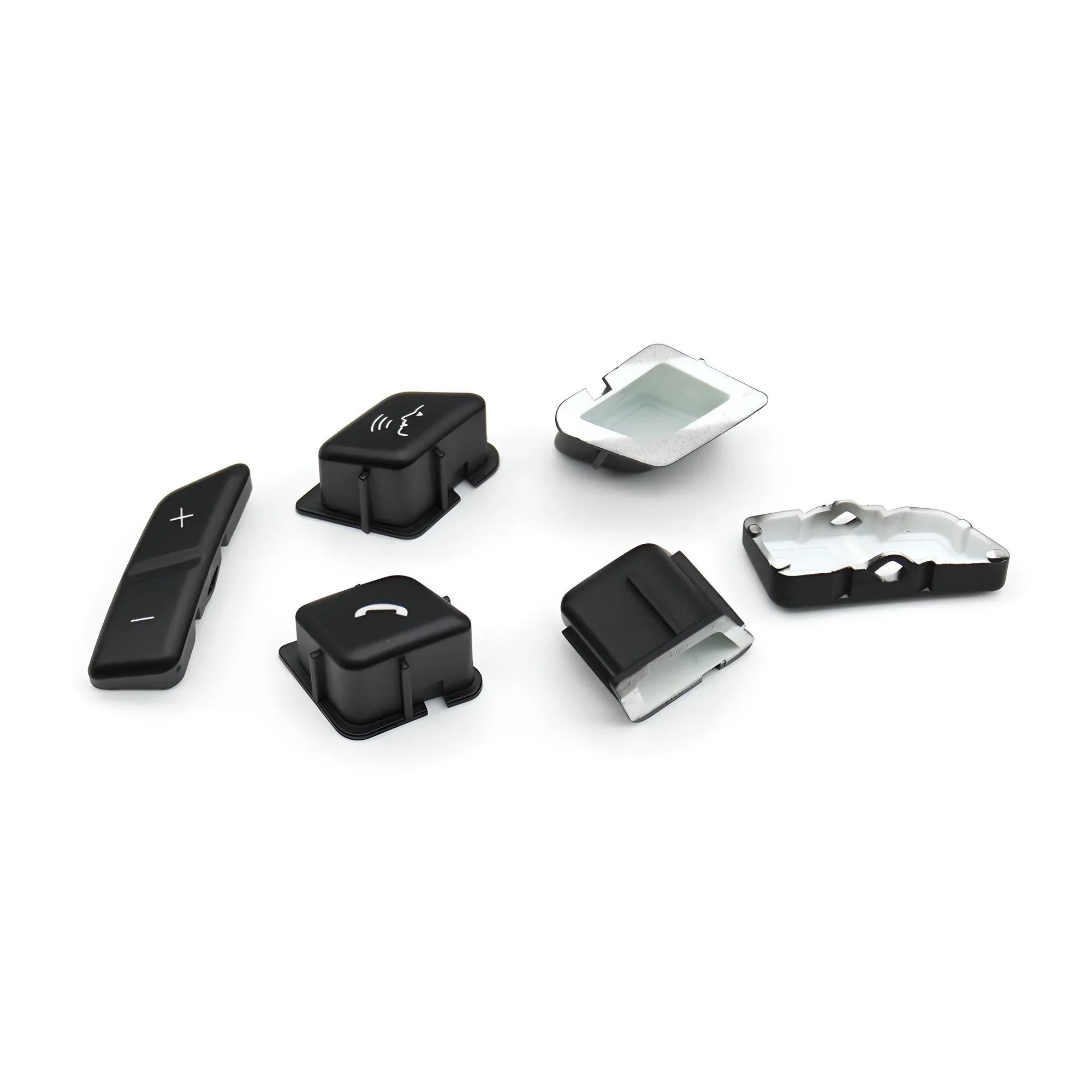 Steering wheel control buttons – Black – Compatible with BMW – Interior