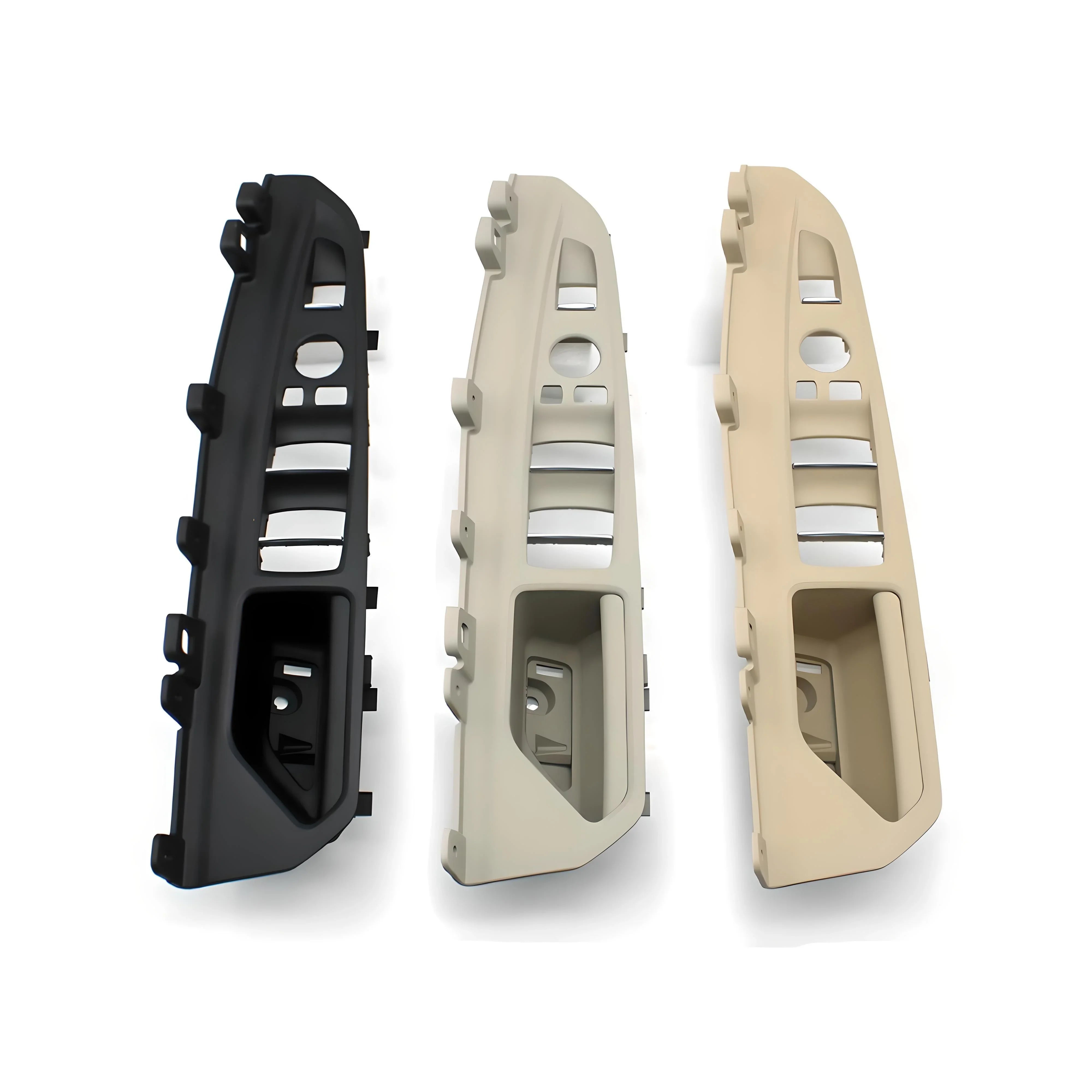 Window Switch Panel Trim – Black – Compatible with BMW Front Door