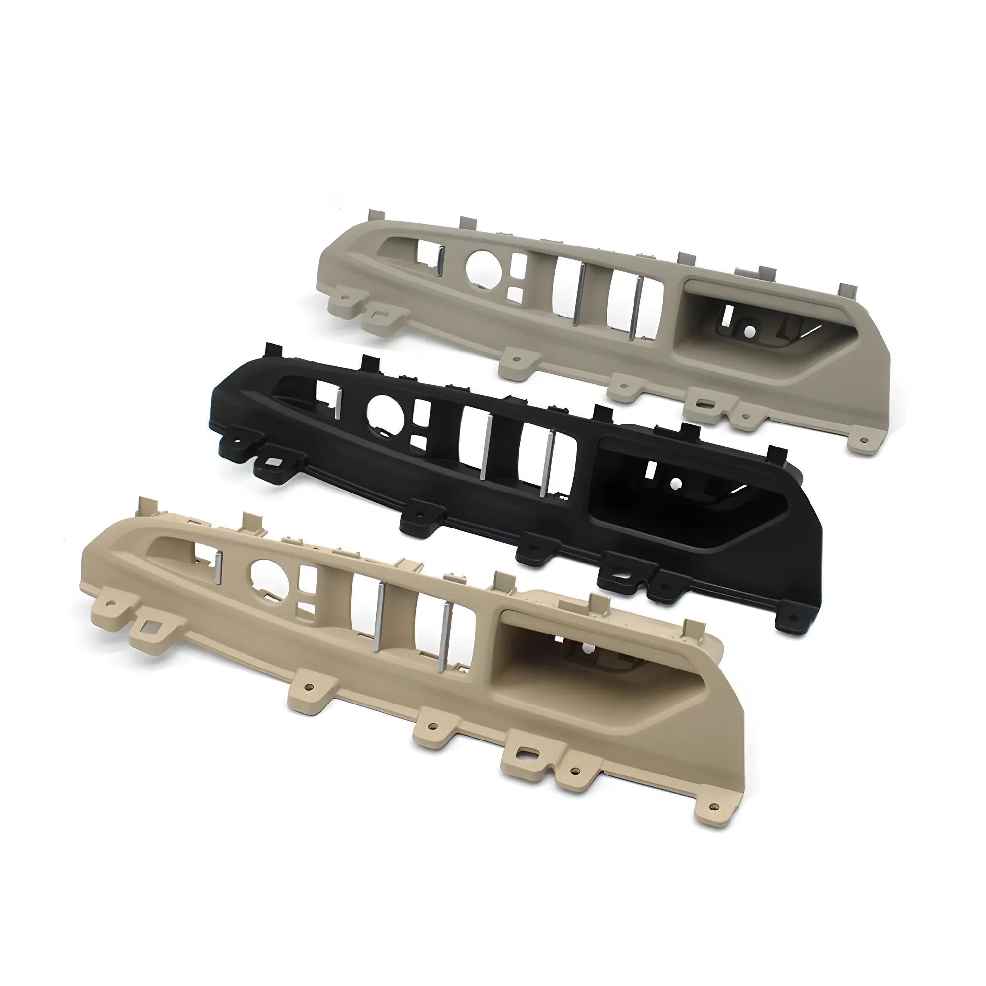 Car air vent panel trim – Black – Compatible with BMW 5 Series G30 – Front