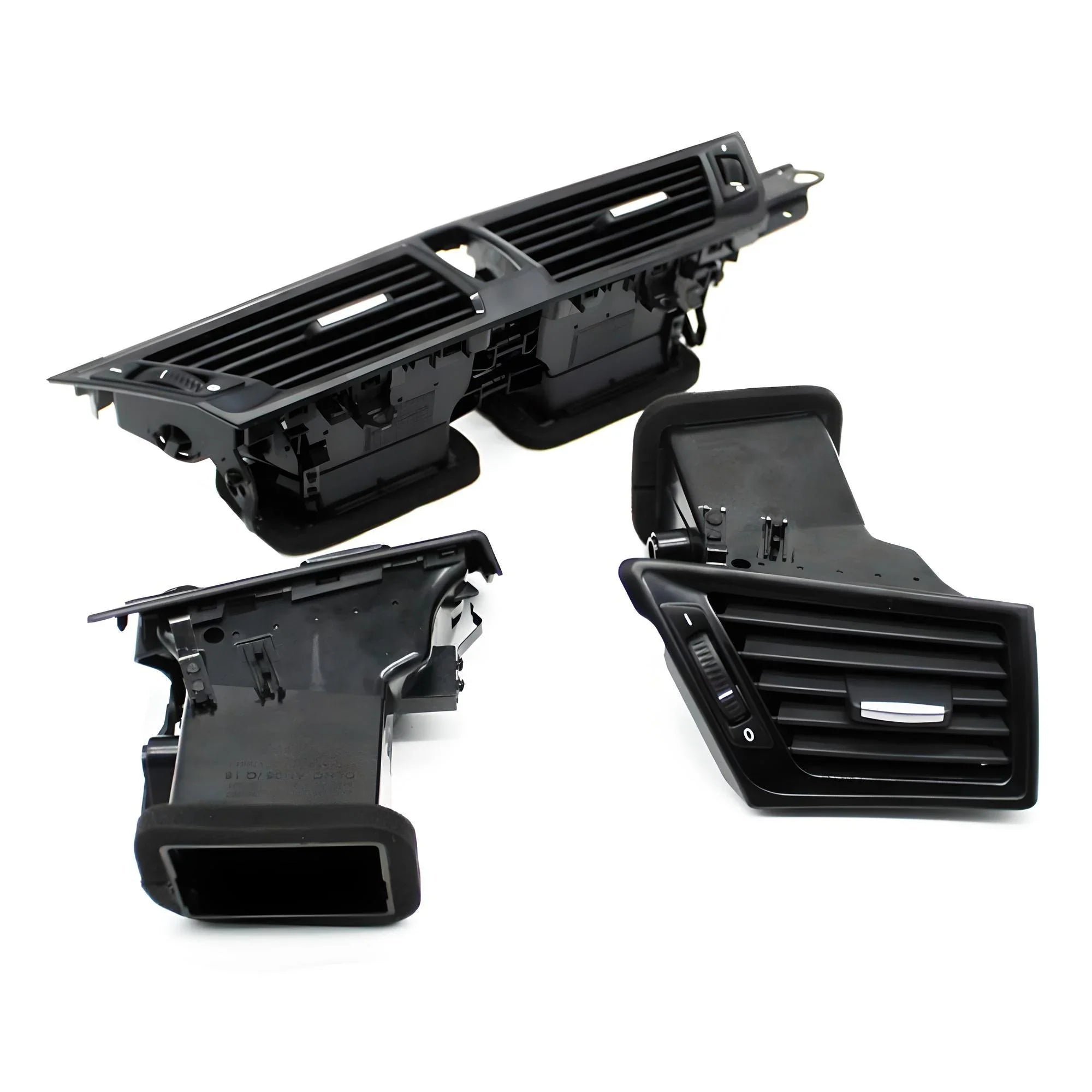 Car Ventilation Grille Set – Black – Compatible with BMW 3 Series F30 – Interior Air Vents