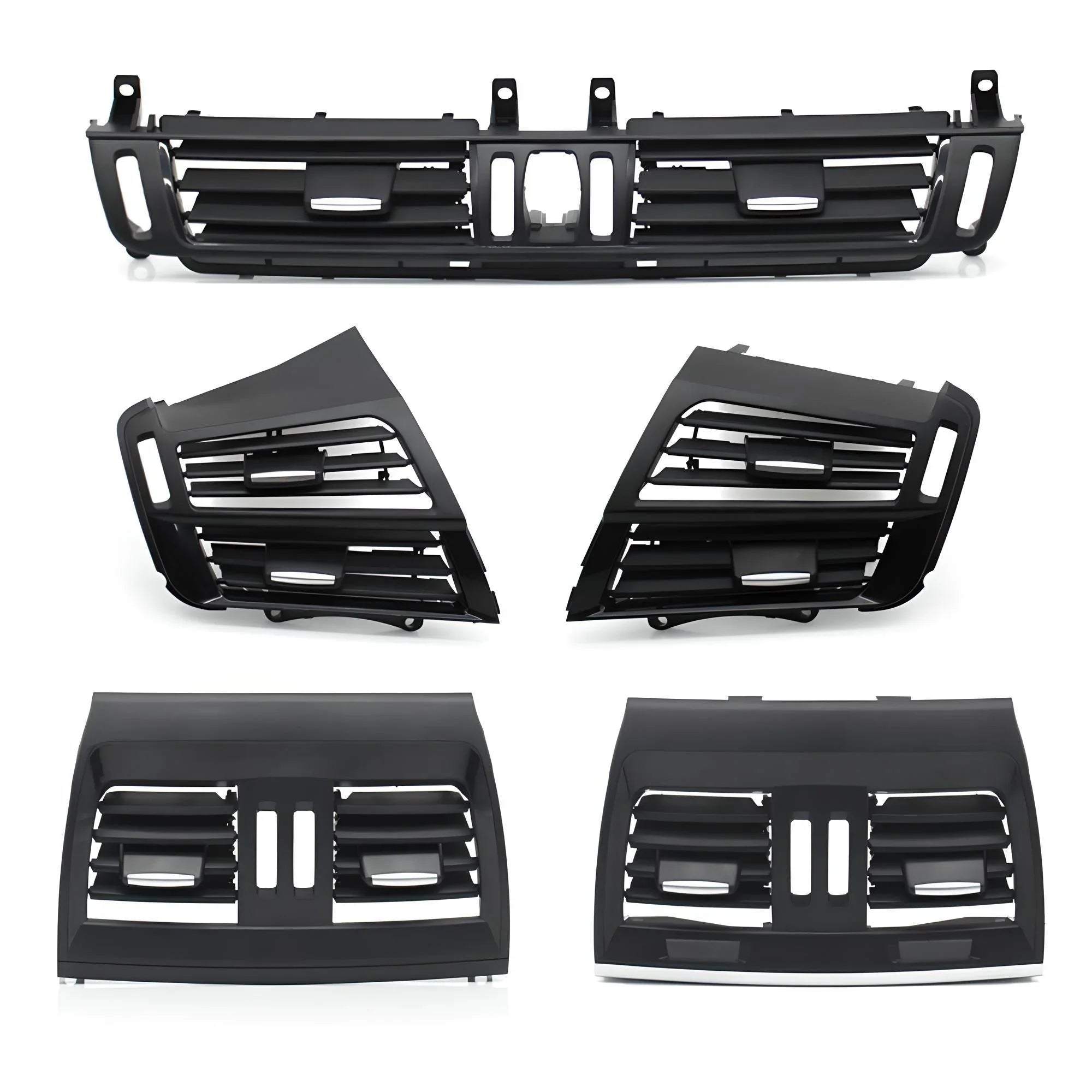Grille Kit 3pc Black Matte Set – Compatible with VW Golf MK6 – Front