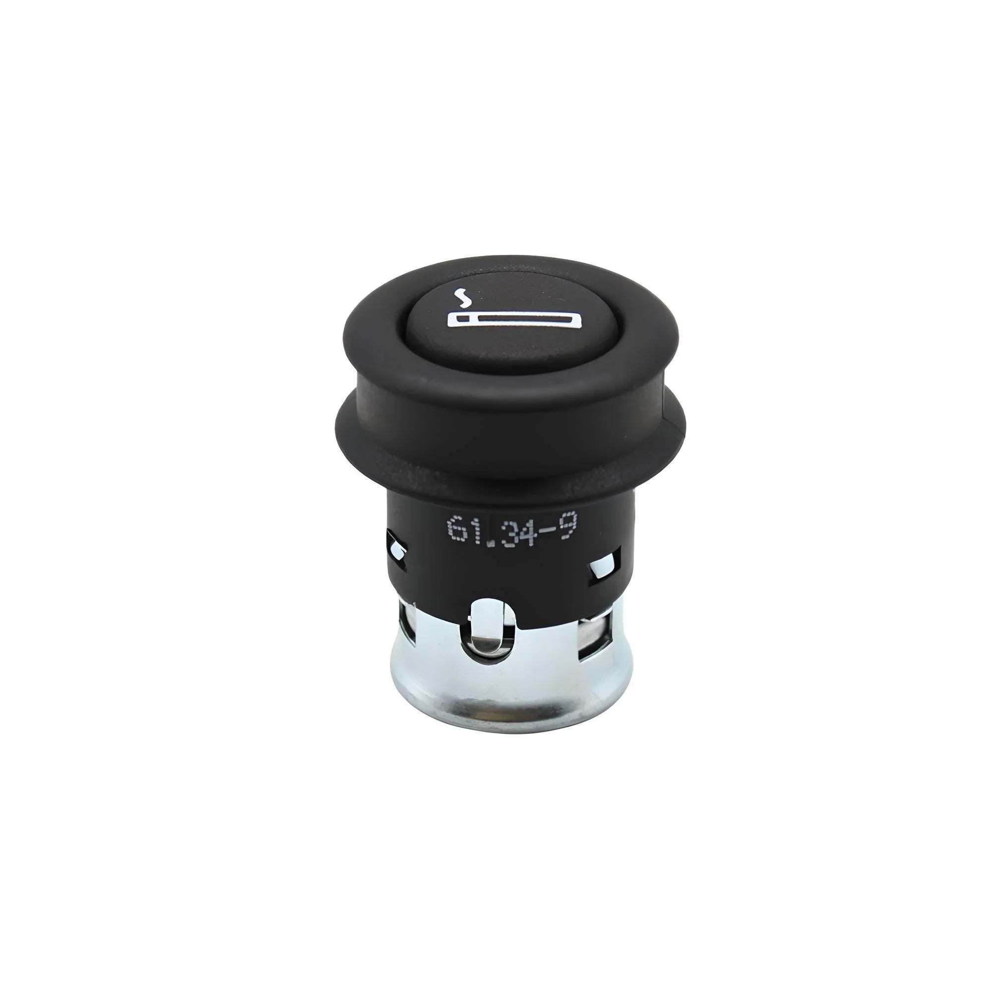 Cigarette Lighter Button – Black – Compatible with BMW – Interior