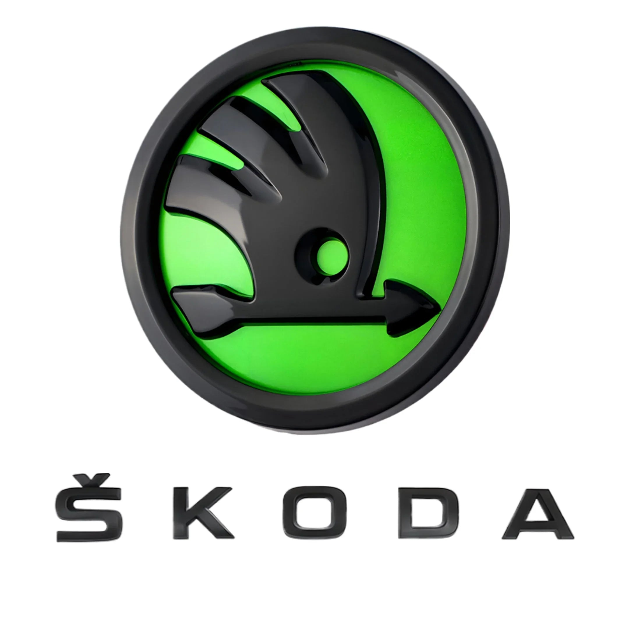 Skoda Emblem | Grün
