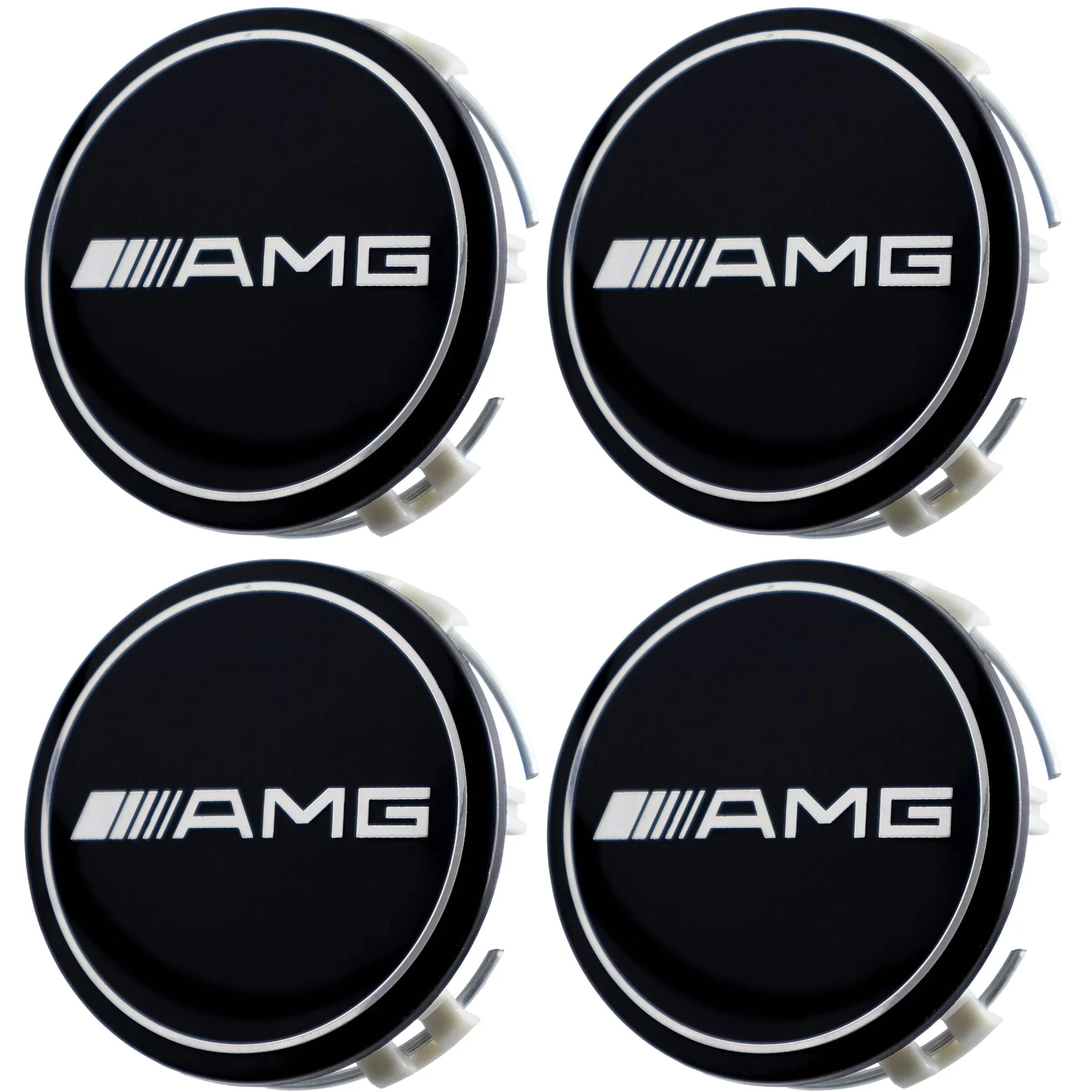 Mercedes Hub Caps | AMG Gloss Black - Aftermarket - The Zenara Shop