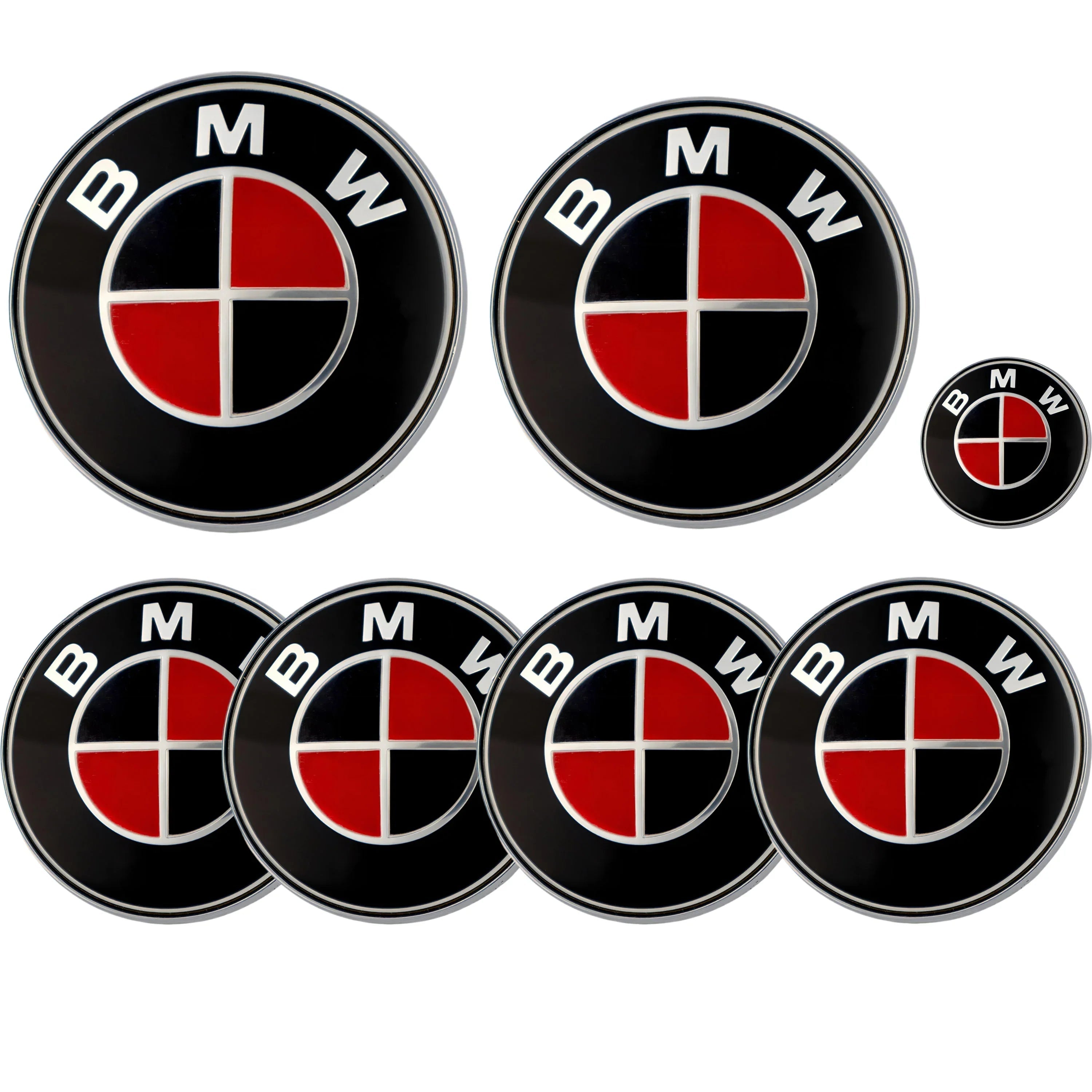 BMW Emblem | Red & Black