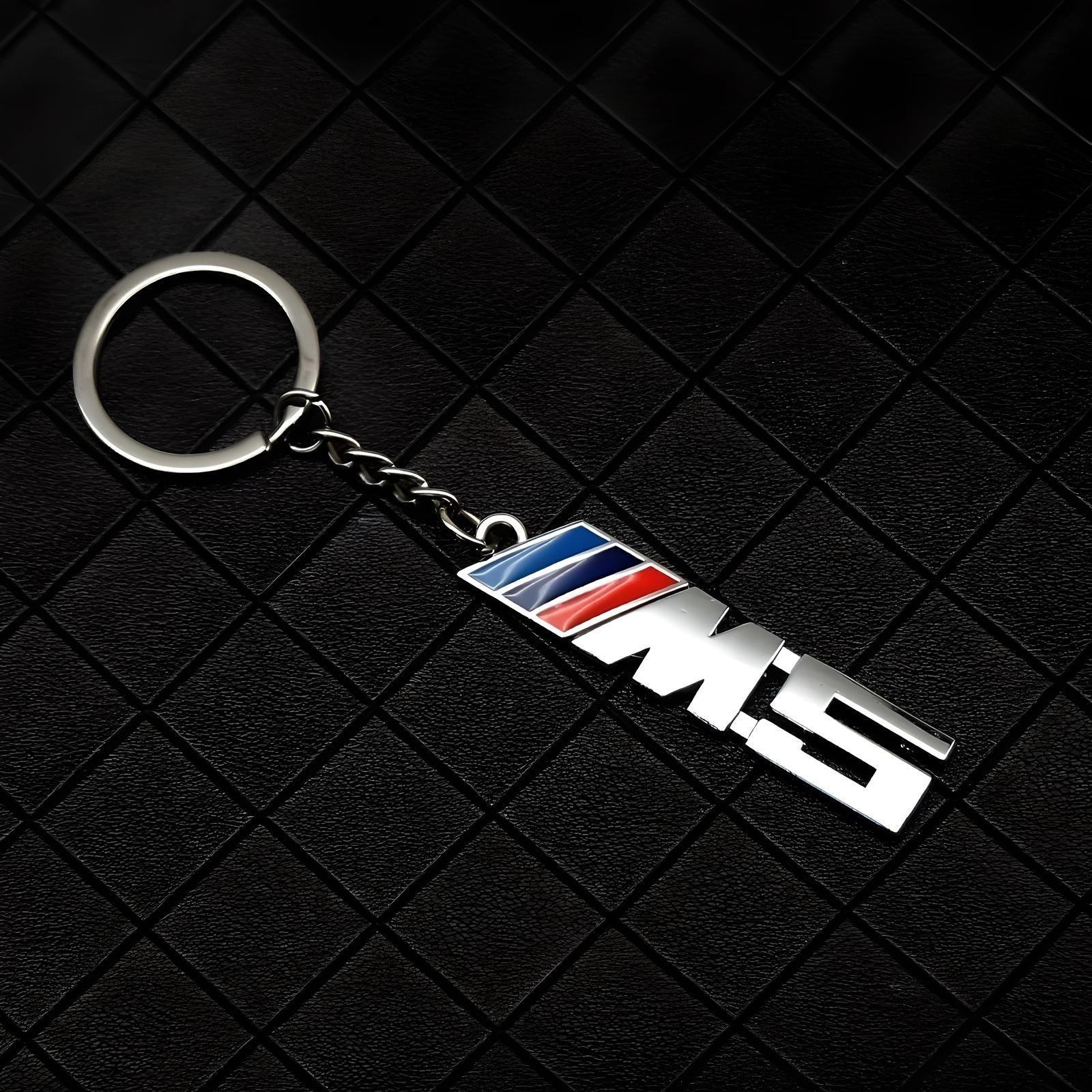 BMW M5 Keychain – Chrome Finish – Compatible with BMW M5 – Accessory