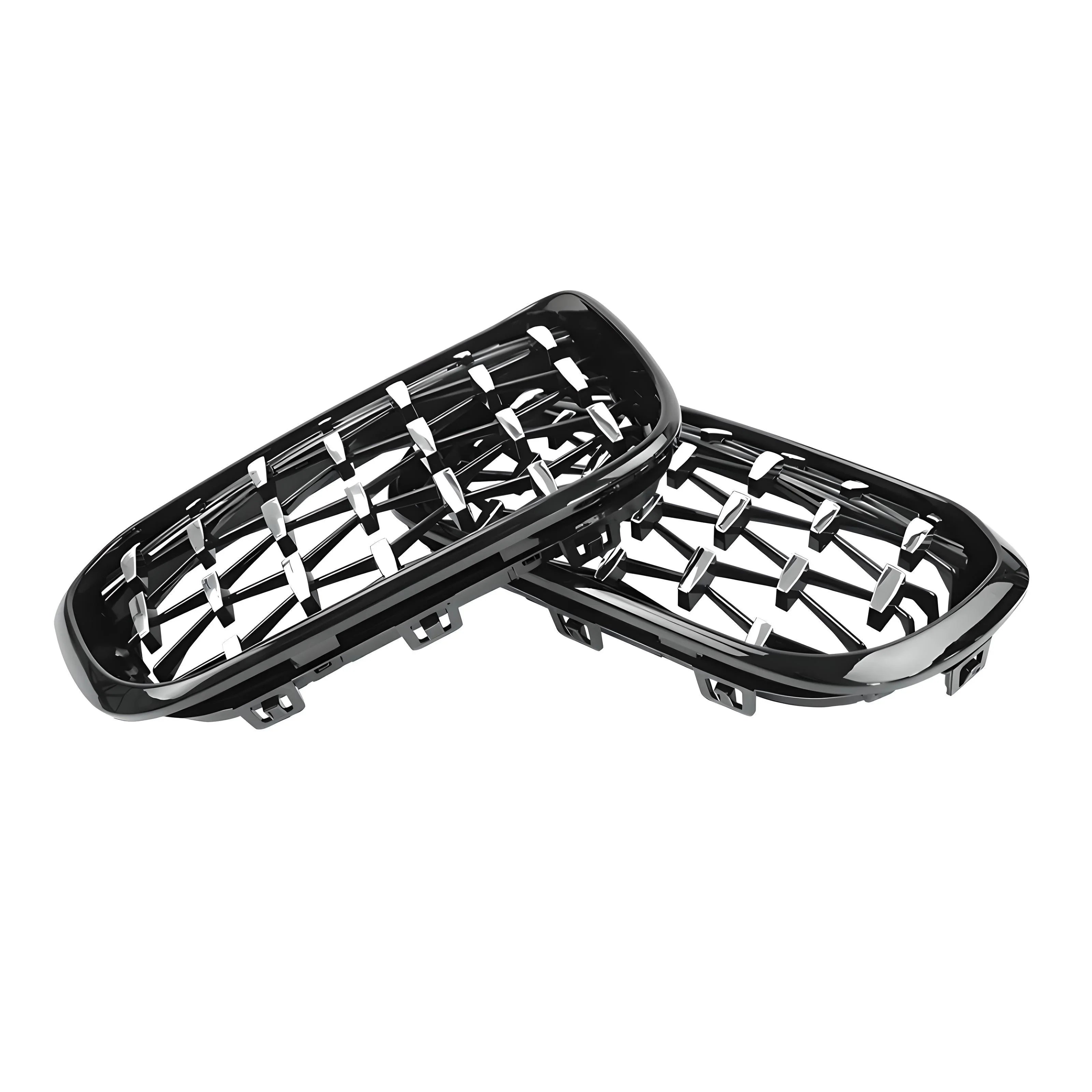 Kidney Grille Set – Black – Compatible with BMW G20 G21 3 Series – Front