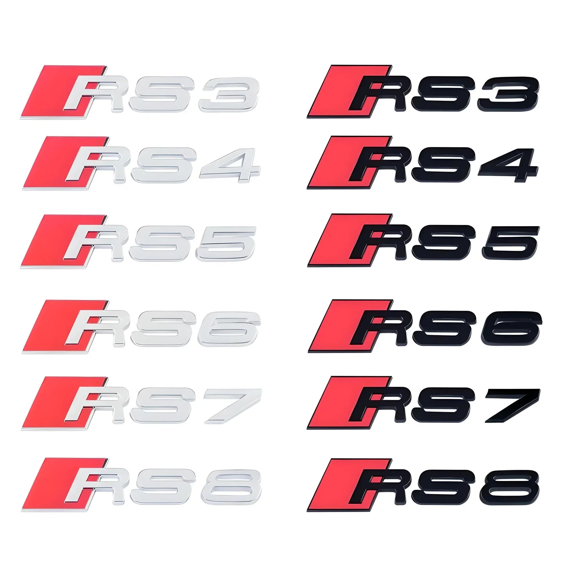 Audi RS Modellabzeichen