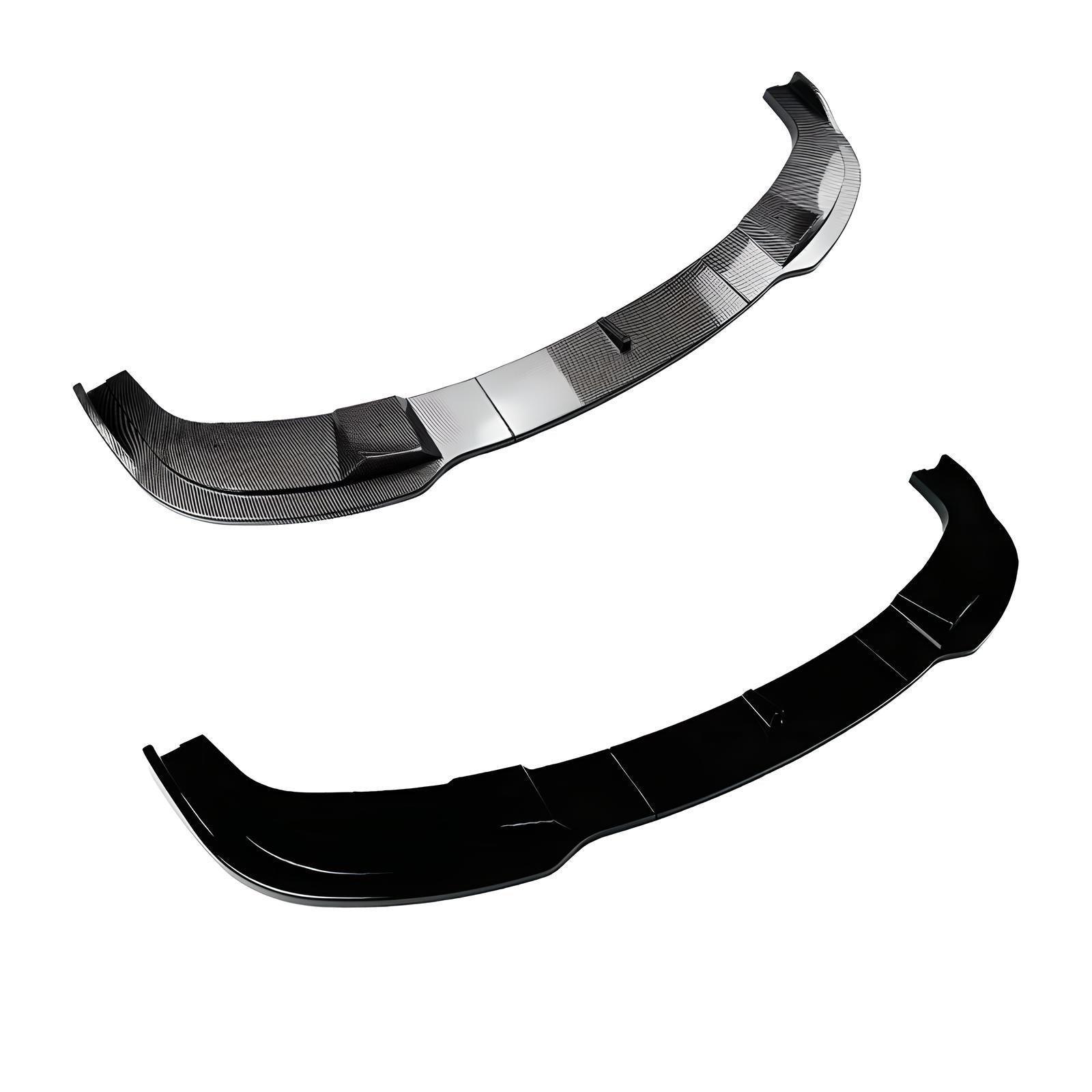 BMW M3 Front Splitter – Glossy Black Carbon Fiber – Compatible with BMW M3 G80 Front