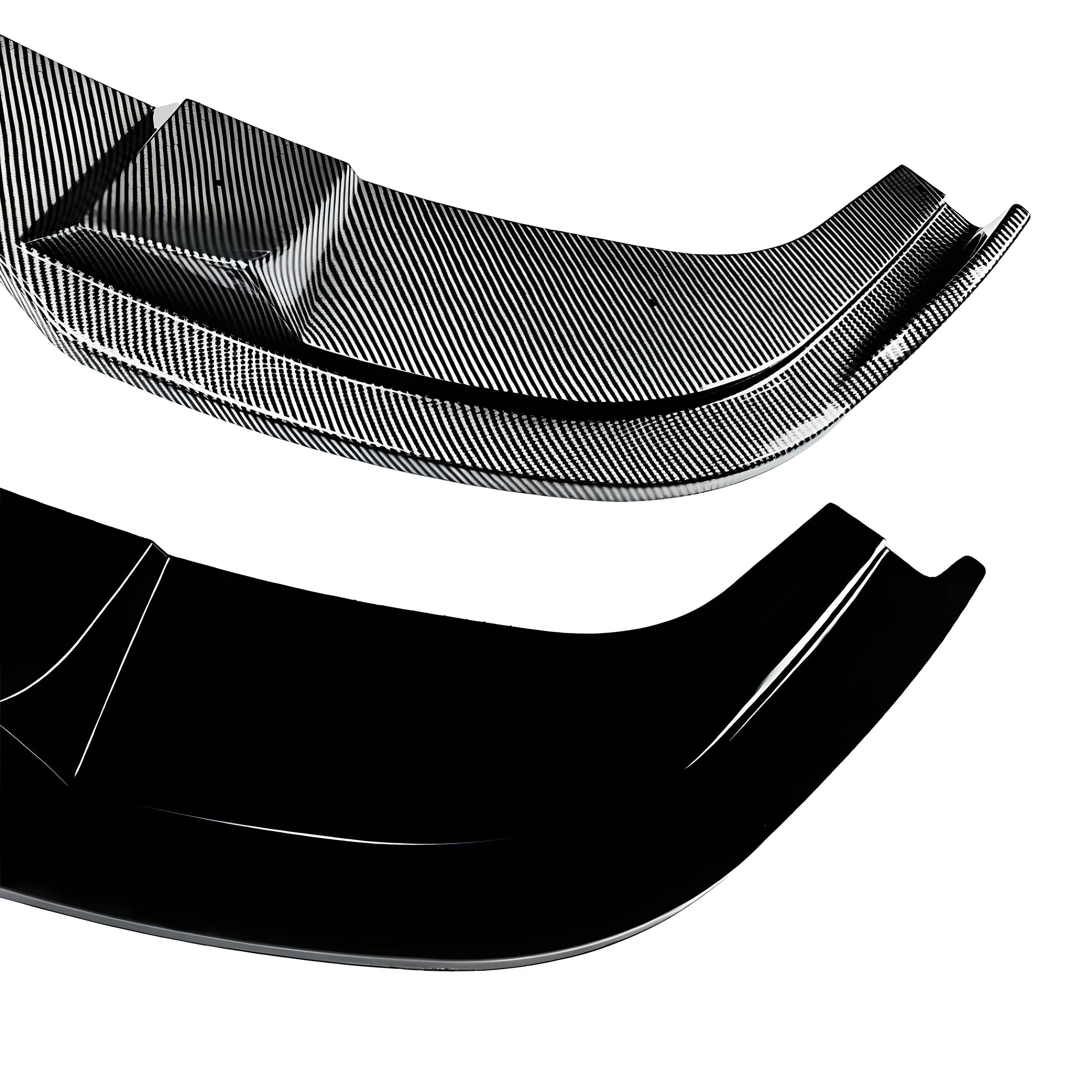 Front Bumper Lip Spoiler – Carbon Fiber – Compatible with BMW G20 M Sport – Front
