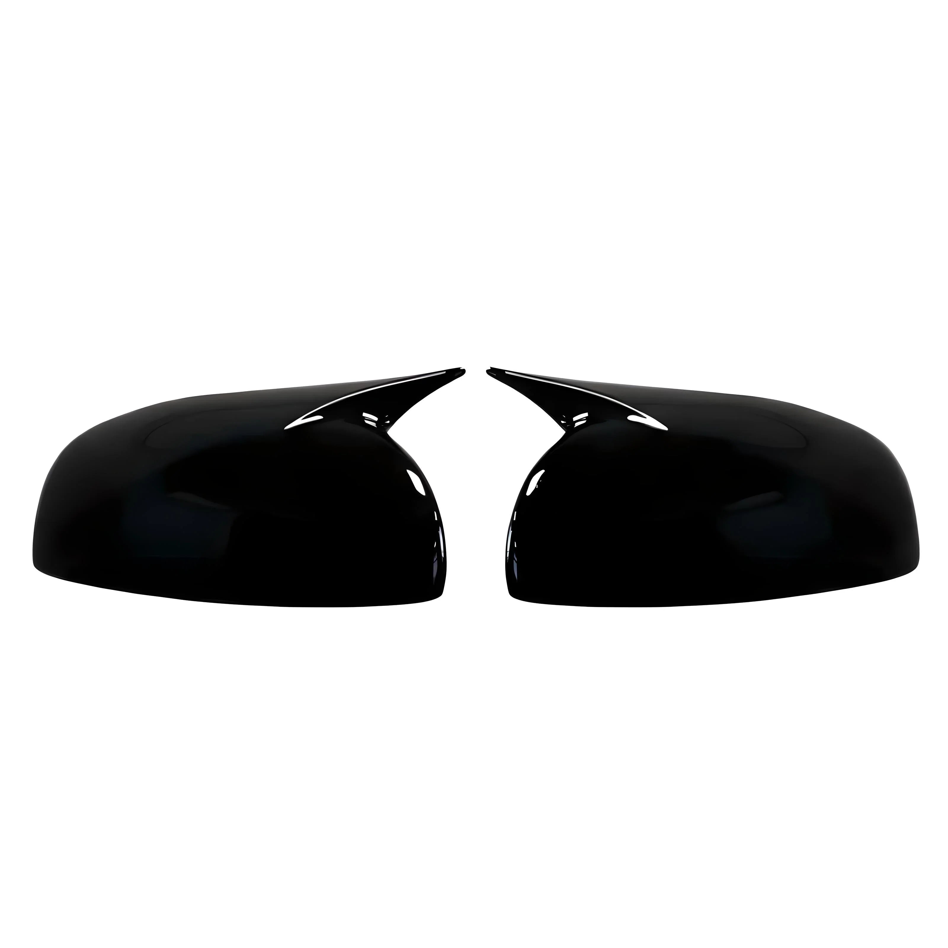 Skoda Spiegelüberzug | Fabia (2008 - 2014) Glänzend Schwarz