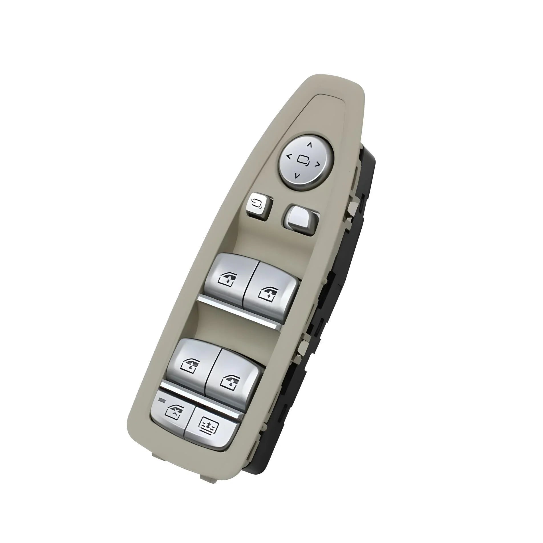 Front Door Window Switch Panel – Beige – Compatible with BMW E46 – Front