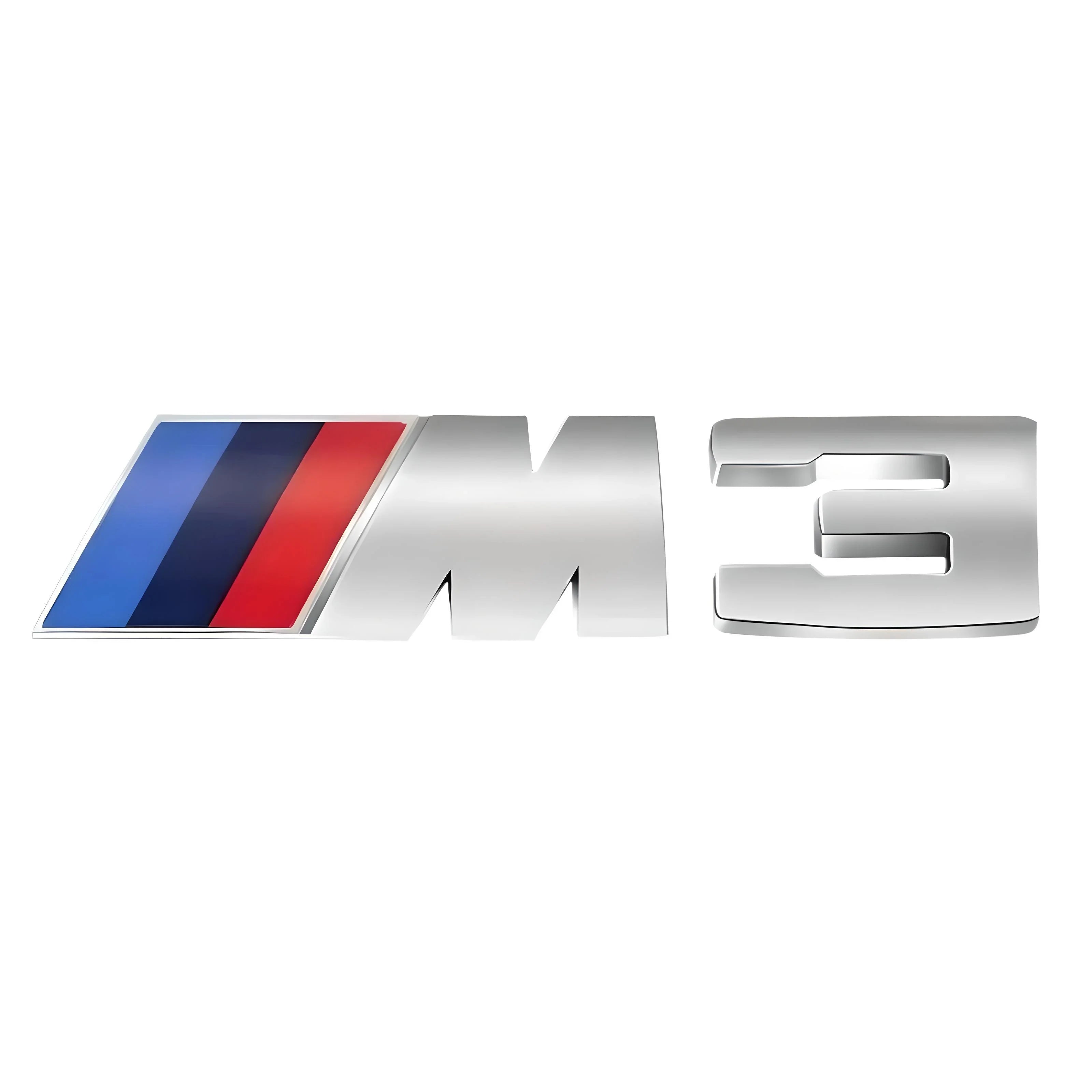BMW M3 Emblem – Chrome Finish – Compatible with BMW M3 – Exterior
