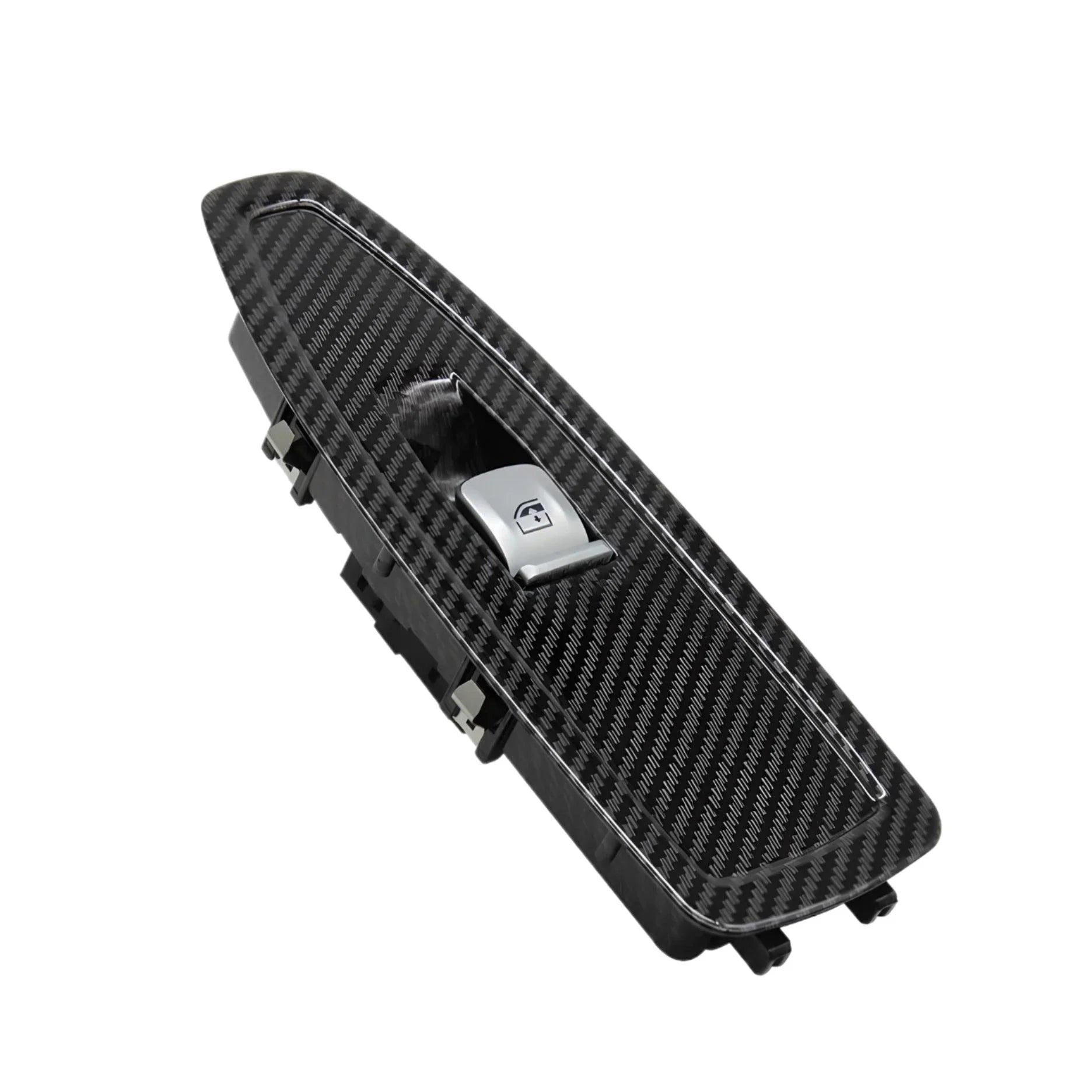 Window Switch Cover – Carbon Fiber Finish – Compatible with BMW 3 Series F30 F31 – Front