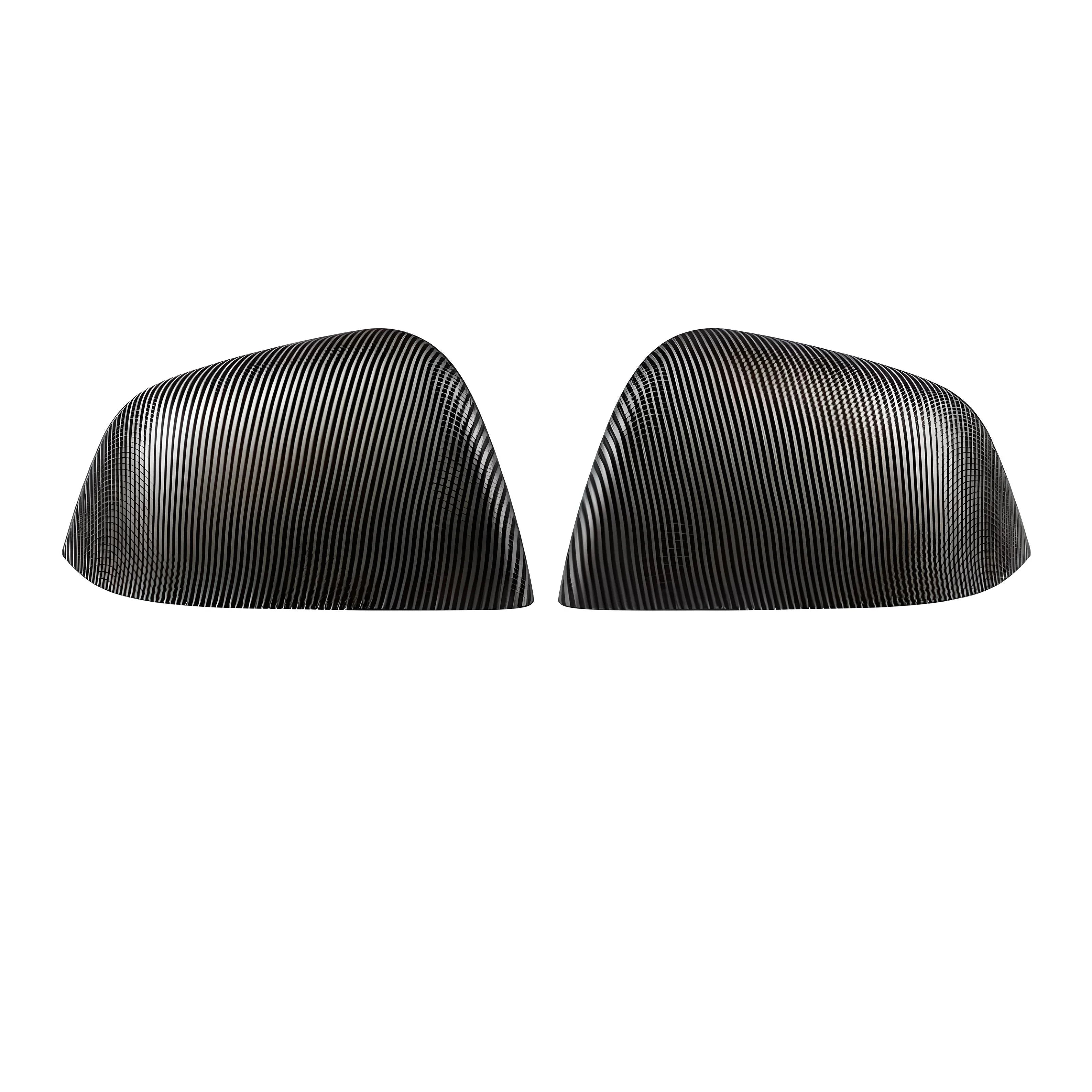 Tesla Seitenspiegel Overlay | Model 3 (2019 - 2023) Mattes Carbon