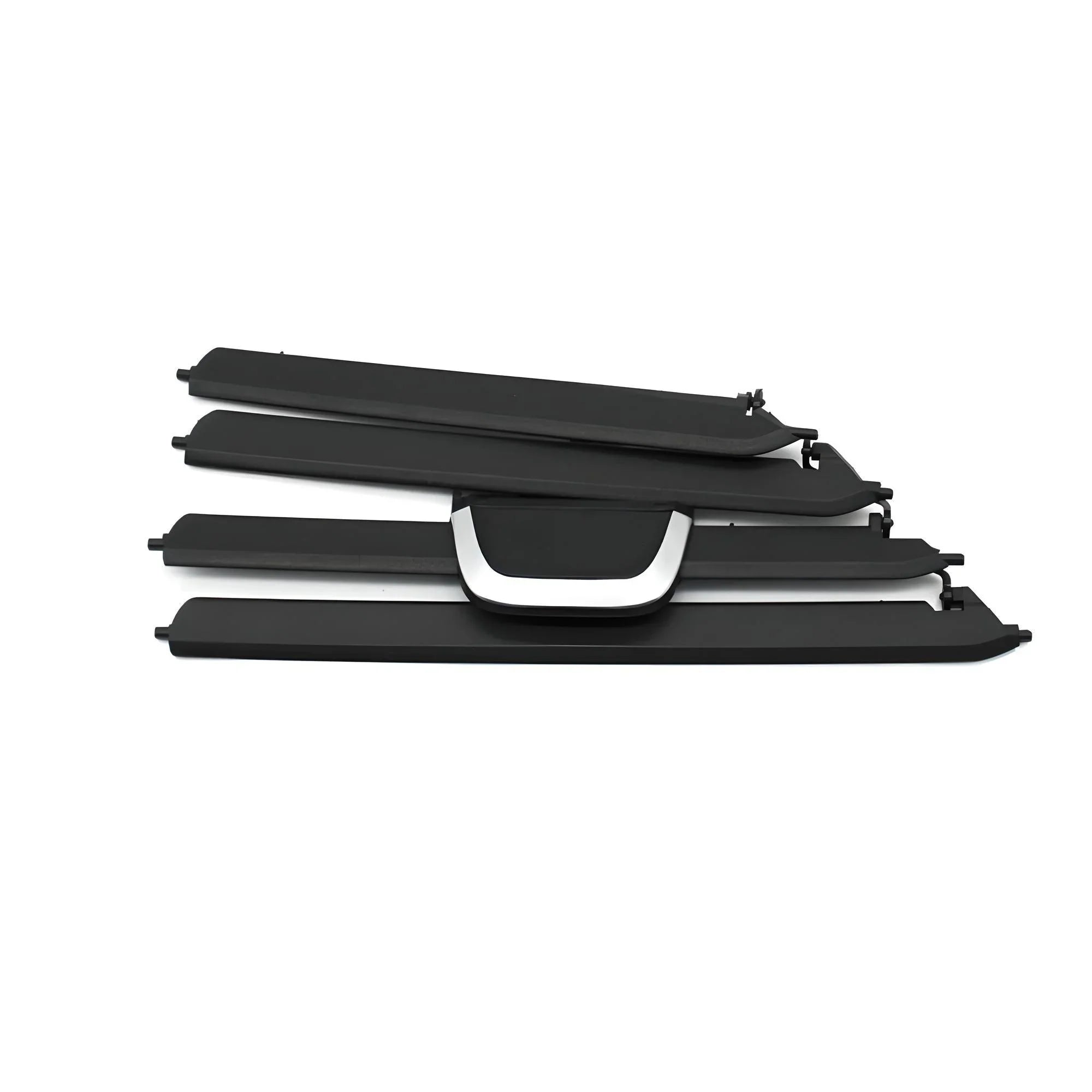 Front Grille Chrome Frame Trim – Black/Chrome – Compatible with BMW Exterior