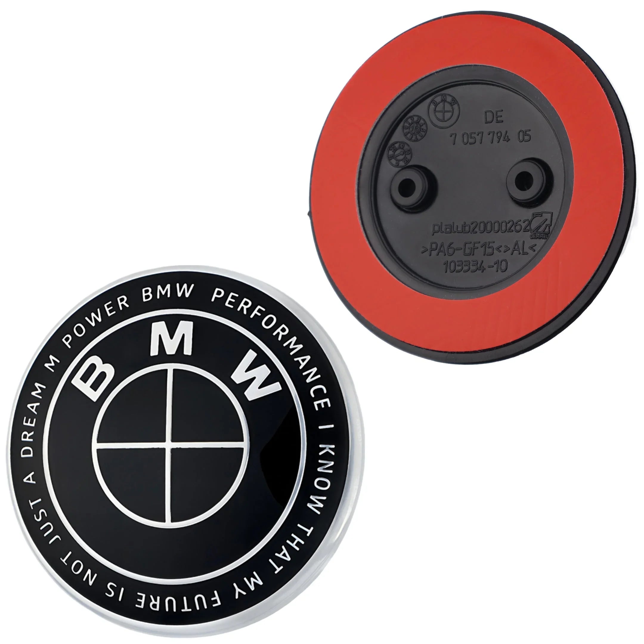 50. Jubiläumsabzeichen | Voll Schwarz - BMW Kompatibel